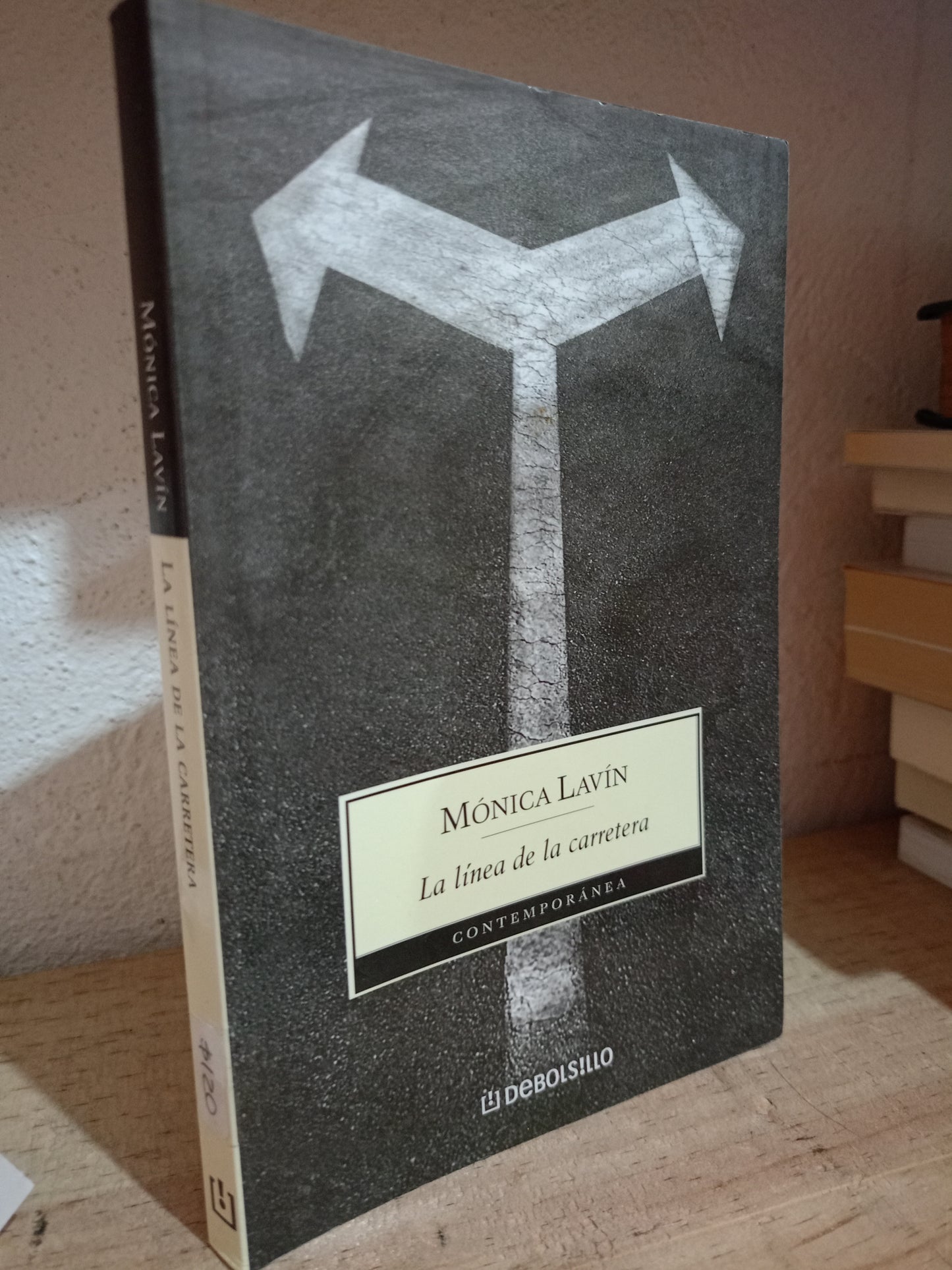 LA LINEA DE LA CARRETERA POR MONICA LAVIN USADO NOVELA LITERARIO 305