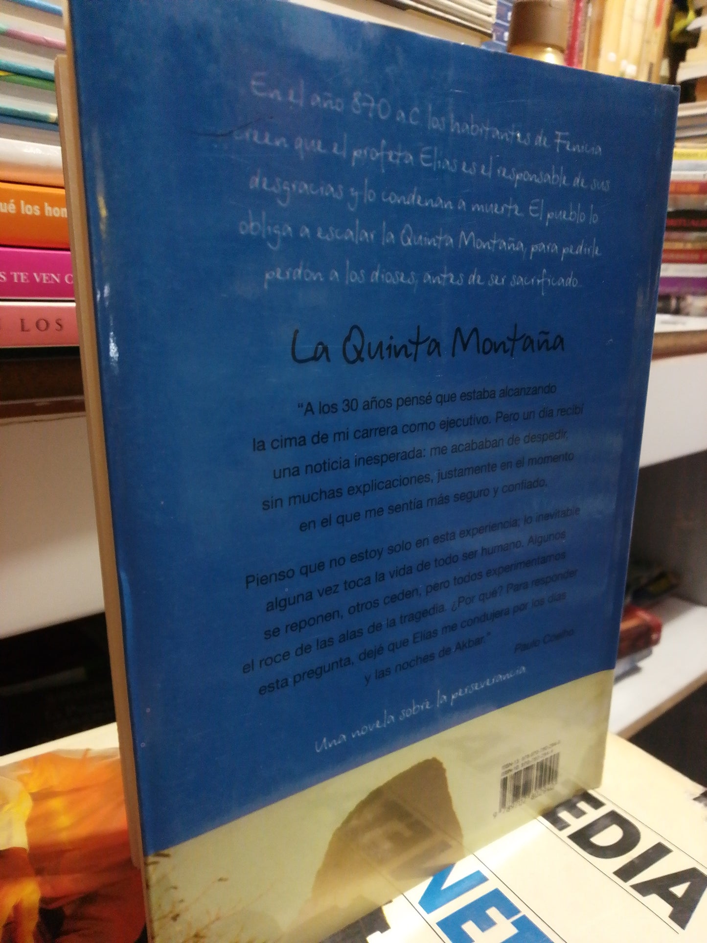 LA QUINTA MONTAÑA POR PAULO COELHO USADO SUP.PERSONAL JUAREZ