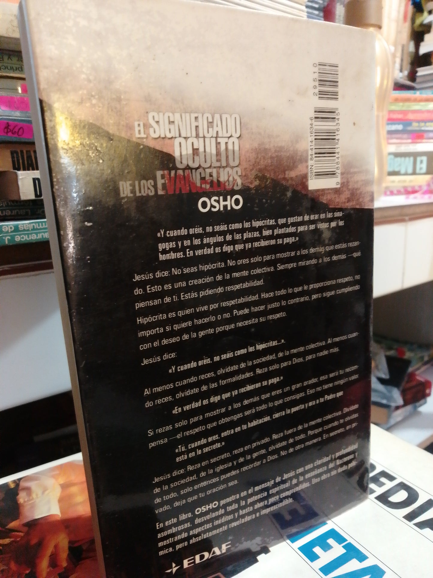 EL SIGNIFICADO OCULTO DE LOS EVANGELIOS POR OSHO USADO SUP.PERSONAL JUAREZ