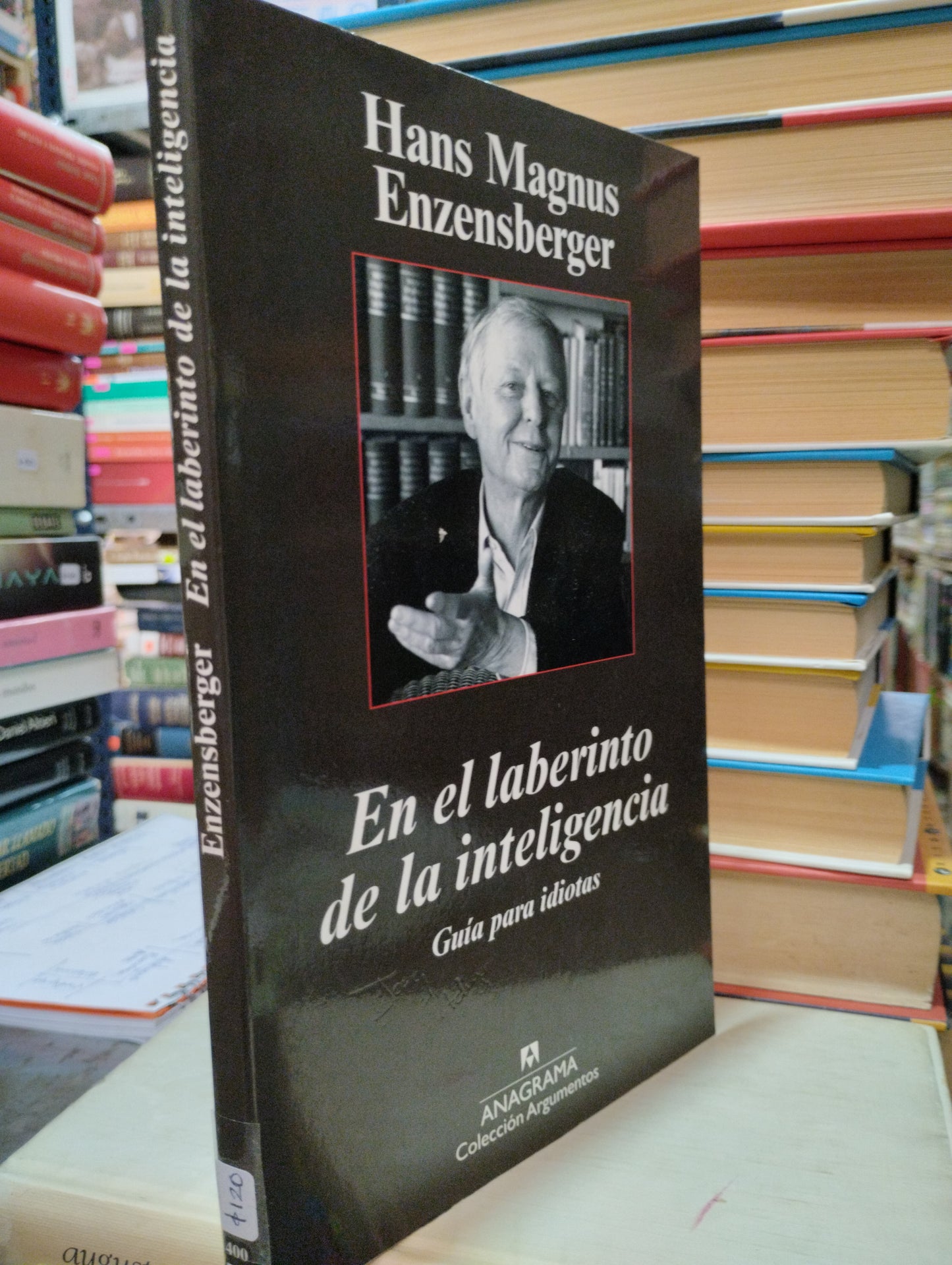 EN EL LABERINTO DE LA INTELIGENCIA GUIA PARA IDIOTAS POR HANS MAGNUS ENZENSBERGER USADO NOVELAS ALDAMA