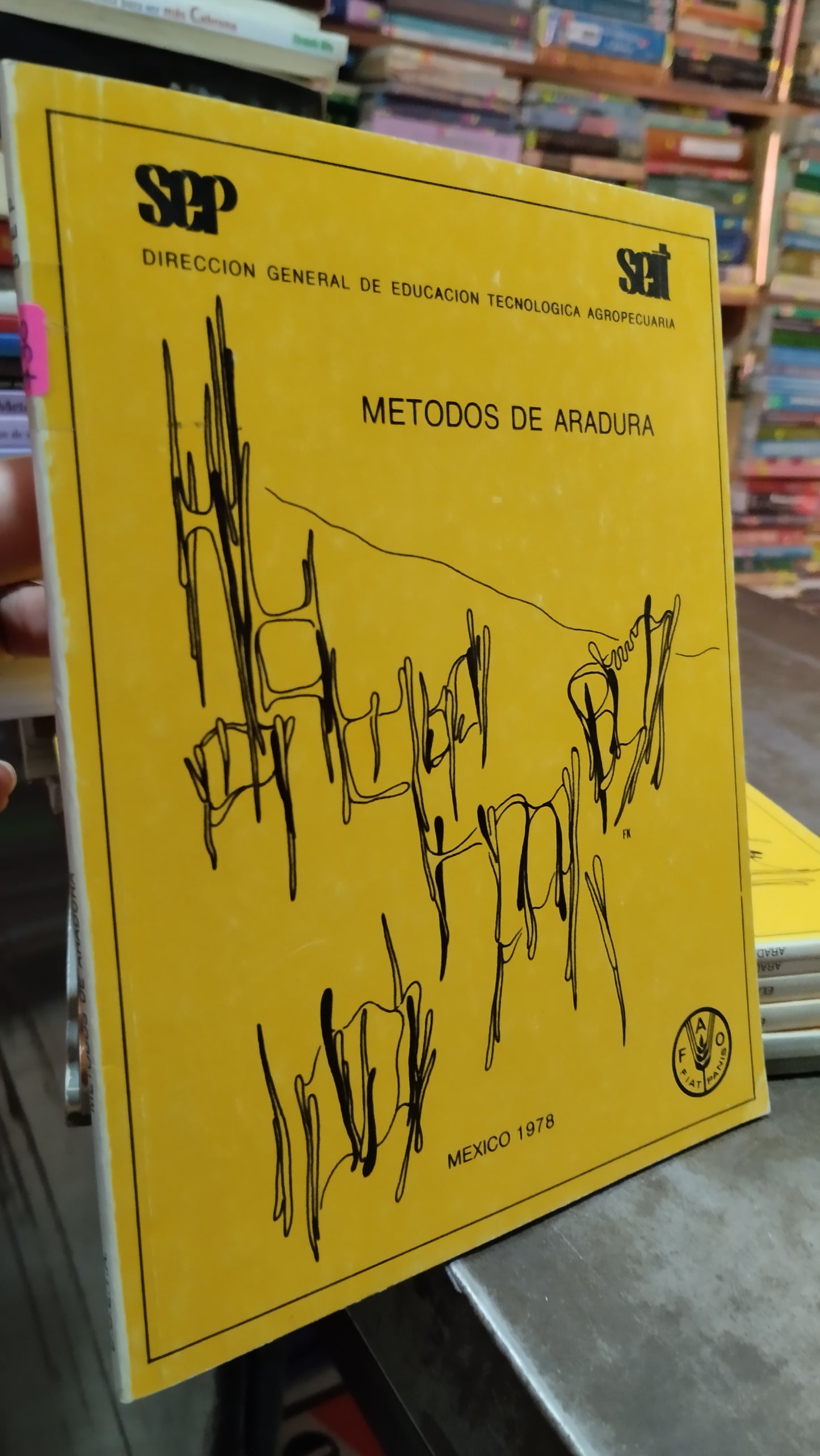 METODOS DE ARADURA LIBRO USADO AGRICULTURA ALDAMA