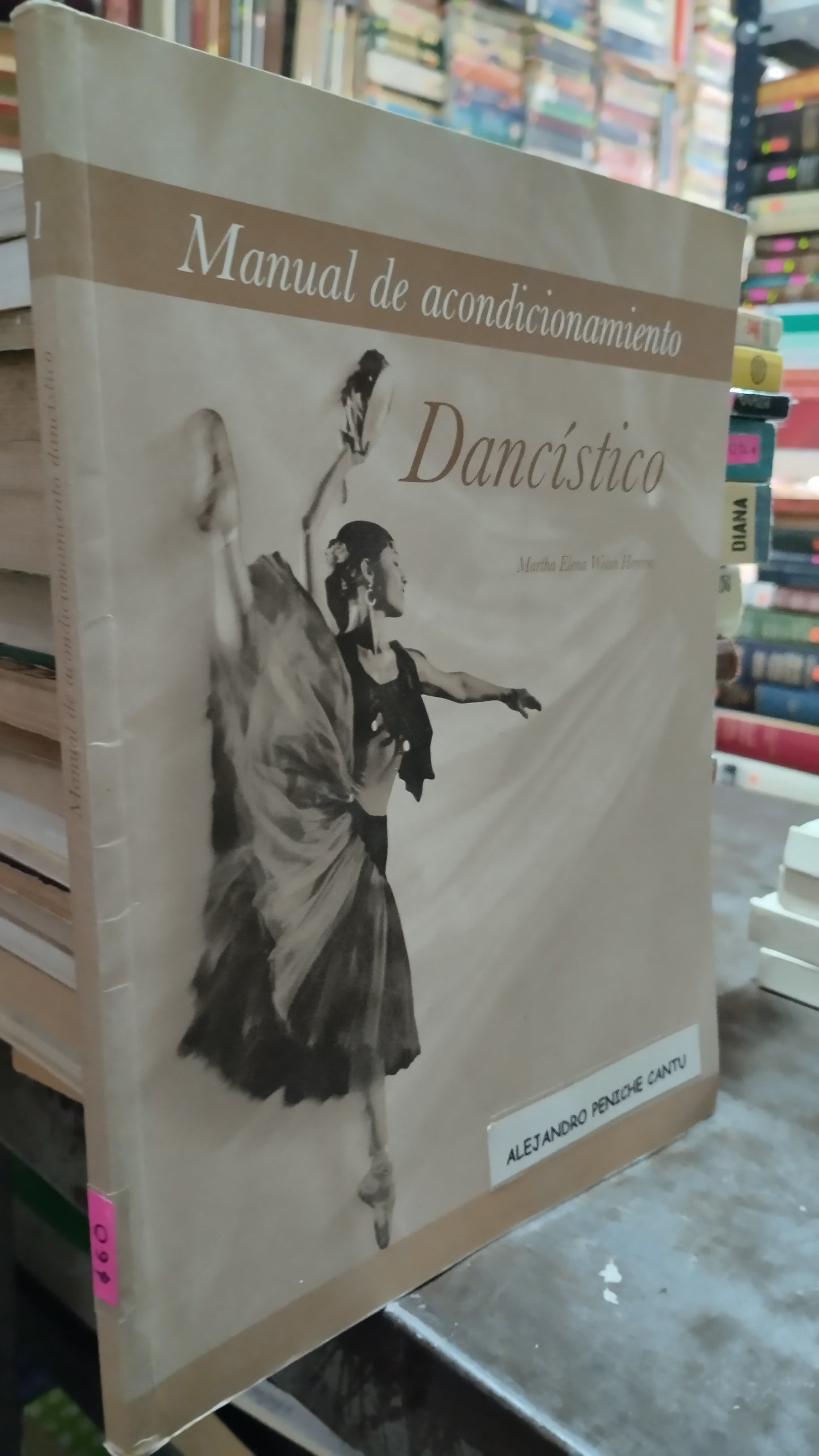 MANUAL DE ACONDICIONAMIENTO DANCISTICO POR MARTHA ELENA WELSH HERRERA LIBRO USADO DEPORTES ALDAMA