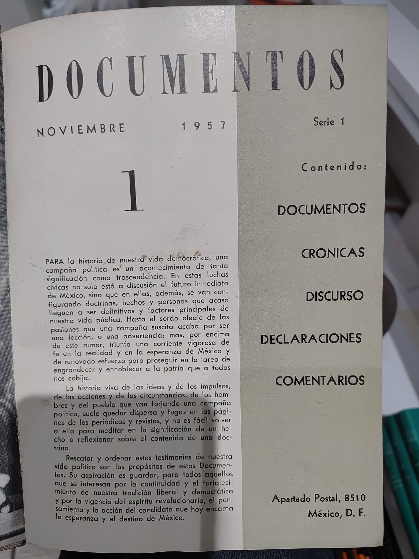 CAMPAÑA PRESIDENCIAL DE ADOLFO LOPEZ MATEOS USADO HISTORIA JUAREZ 515