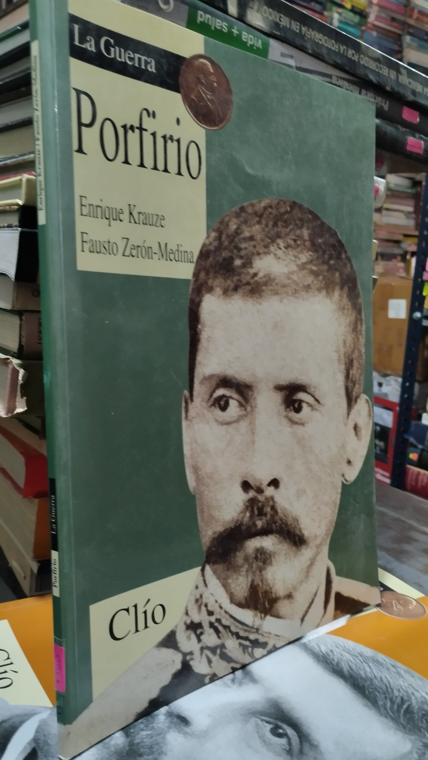 PORFIRIO LA GUERRA POR ENRIQUE KRAUZE LIBRO USADO HISTORIA ALDAMA