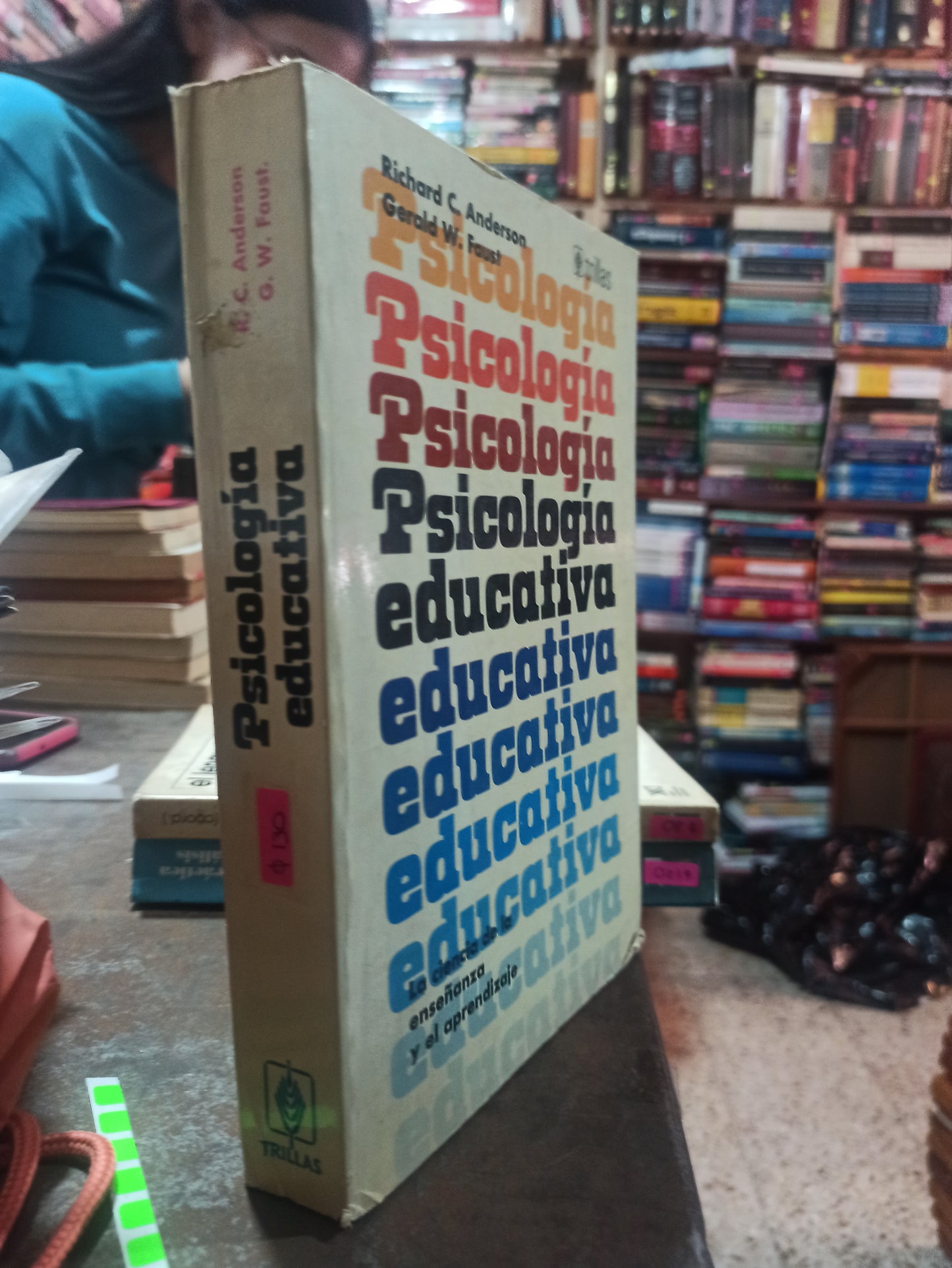 PSICOLOGÍA EDUCATIVA POR RICHARDC. ANDERSON USADO PSICOLOGÍA ALDAMA