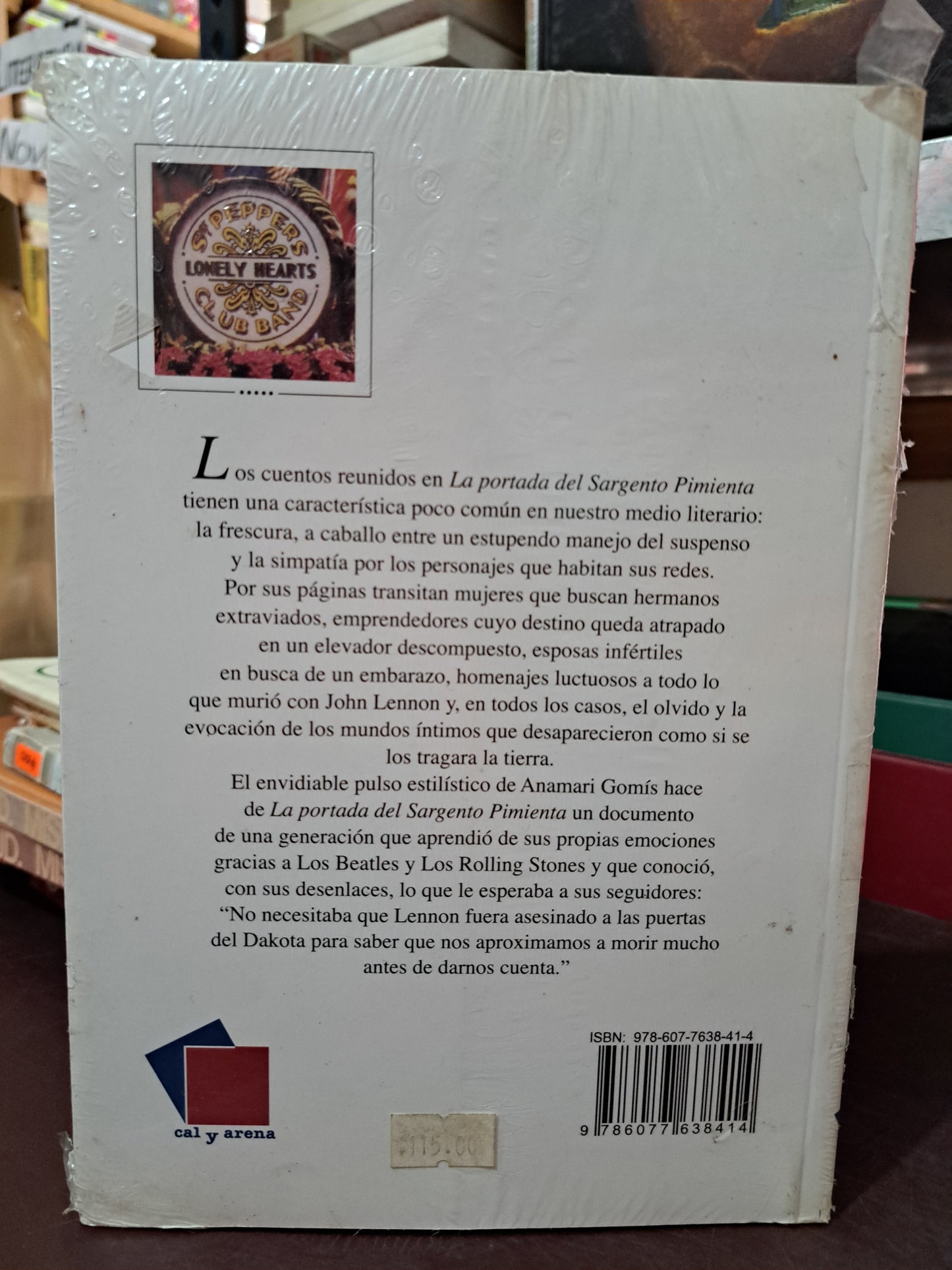 LA PORTADA DEL SARGENTO PIMIENTA ANAMARI GOMÍS NUEVO LIBROS NUEVOS LITERARIO 305