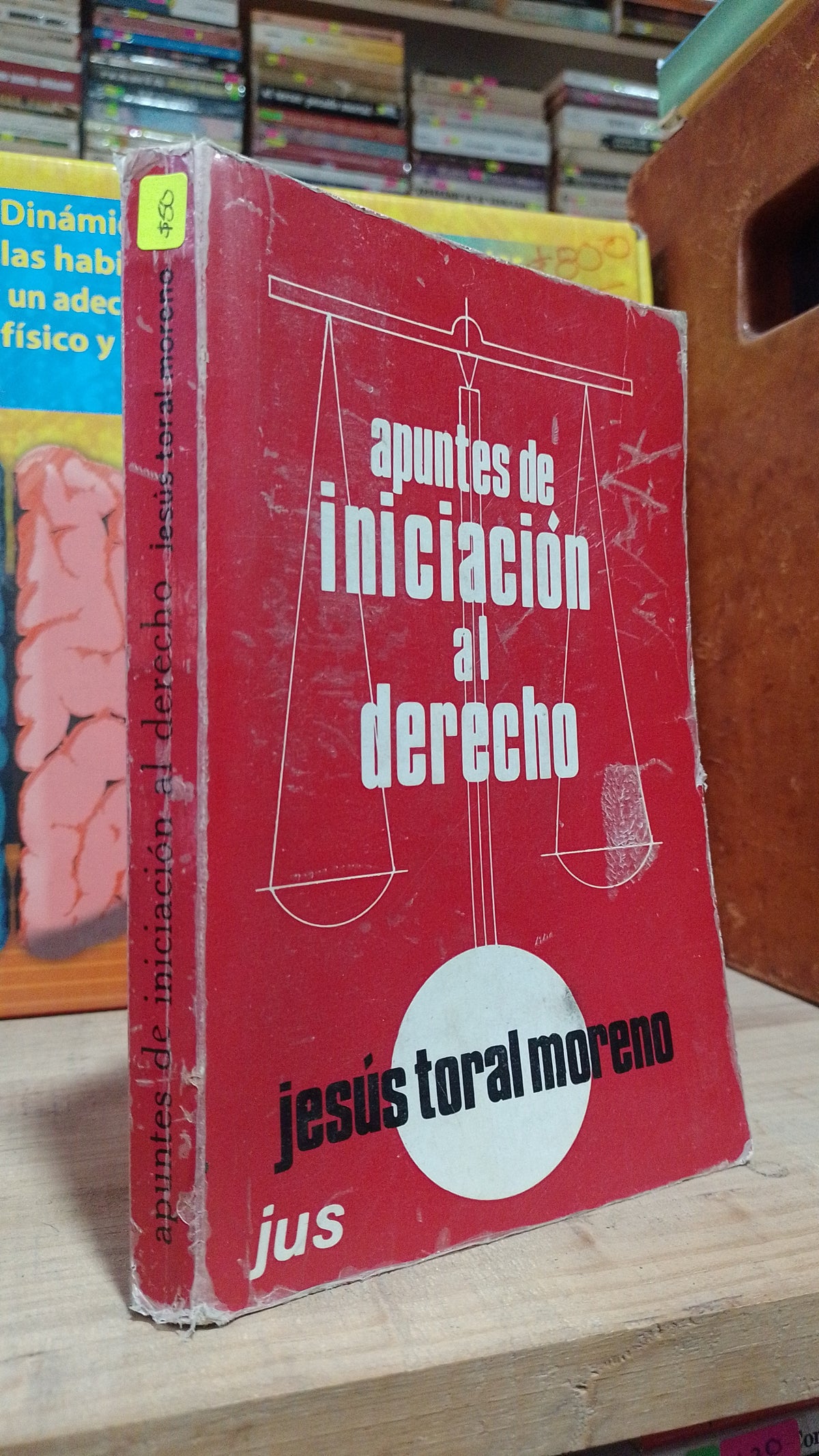 APUNTES DE INICIACION AL DERECHO POR JESUS TORAL MORENO USADO DERECHO ALDAMA