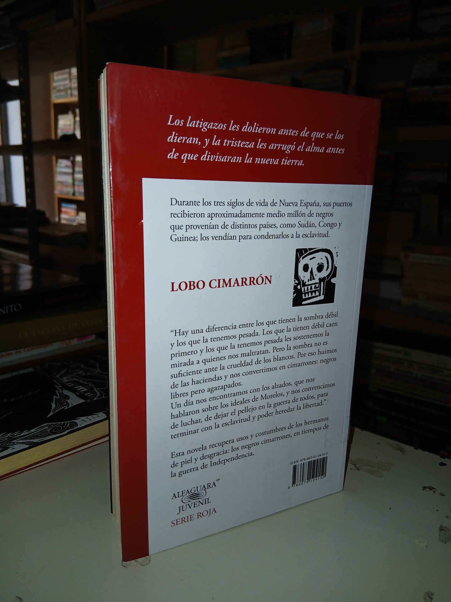 LOBO CIMARRÓN POR JOSÉ LUIS TRUEBA LARA USADO NOVELA LITERARIO 207