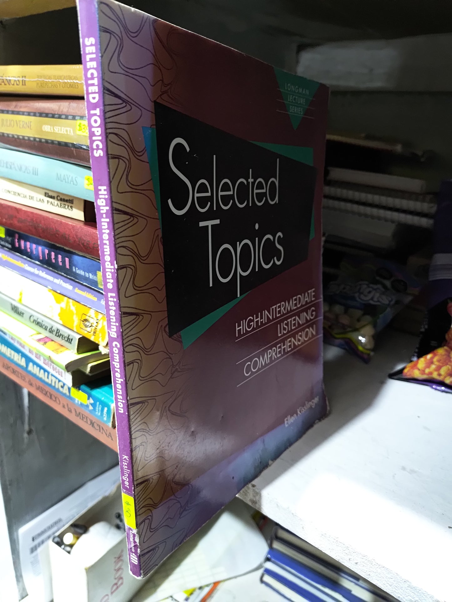 SELECTED TOPICS POR ELLEN KISSLINGER USADO IDIOMAS JUAREZ