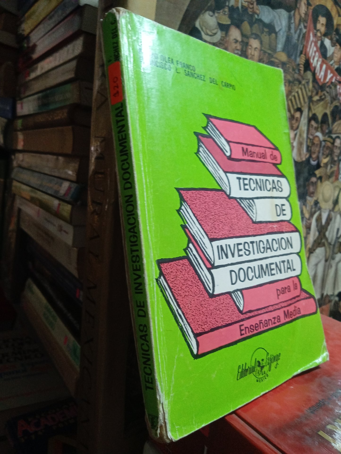 MANUAL DE TECNICAS INVESTIGACION DOCUMENTAL PARA LA ENSEÑANAZA MEDIA POR PEDRO OLEA FRANCO USADO EDUCACION JUAREZ