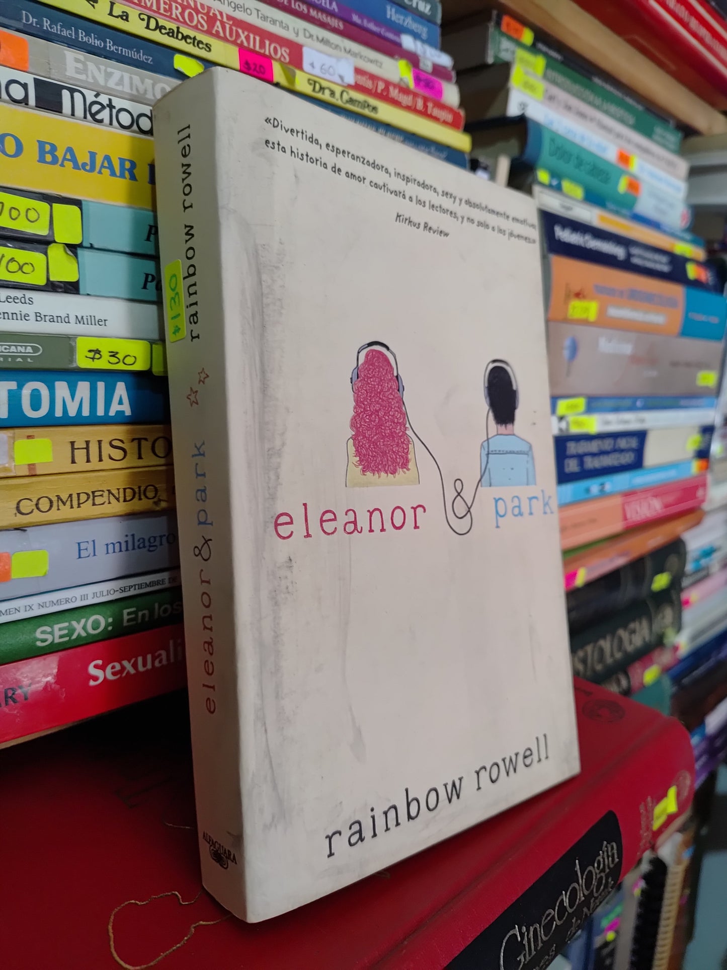 ELEANOR Y PARK POR RAINBOW ROWELL USADO NOVELAS LITERARIO 305