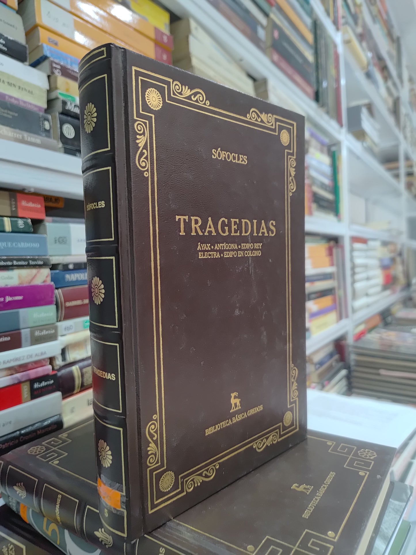 TRAGEDIAS AYAX ANTIGONIA EDIPO REY ELECTRA EDIPO EN COLONO POR SOFOCLES USADO NOVELAS JUAREZ 515