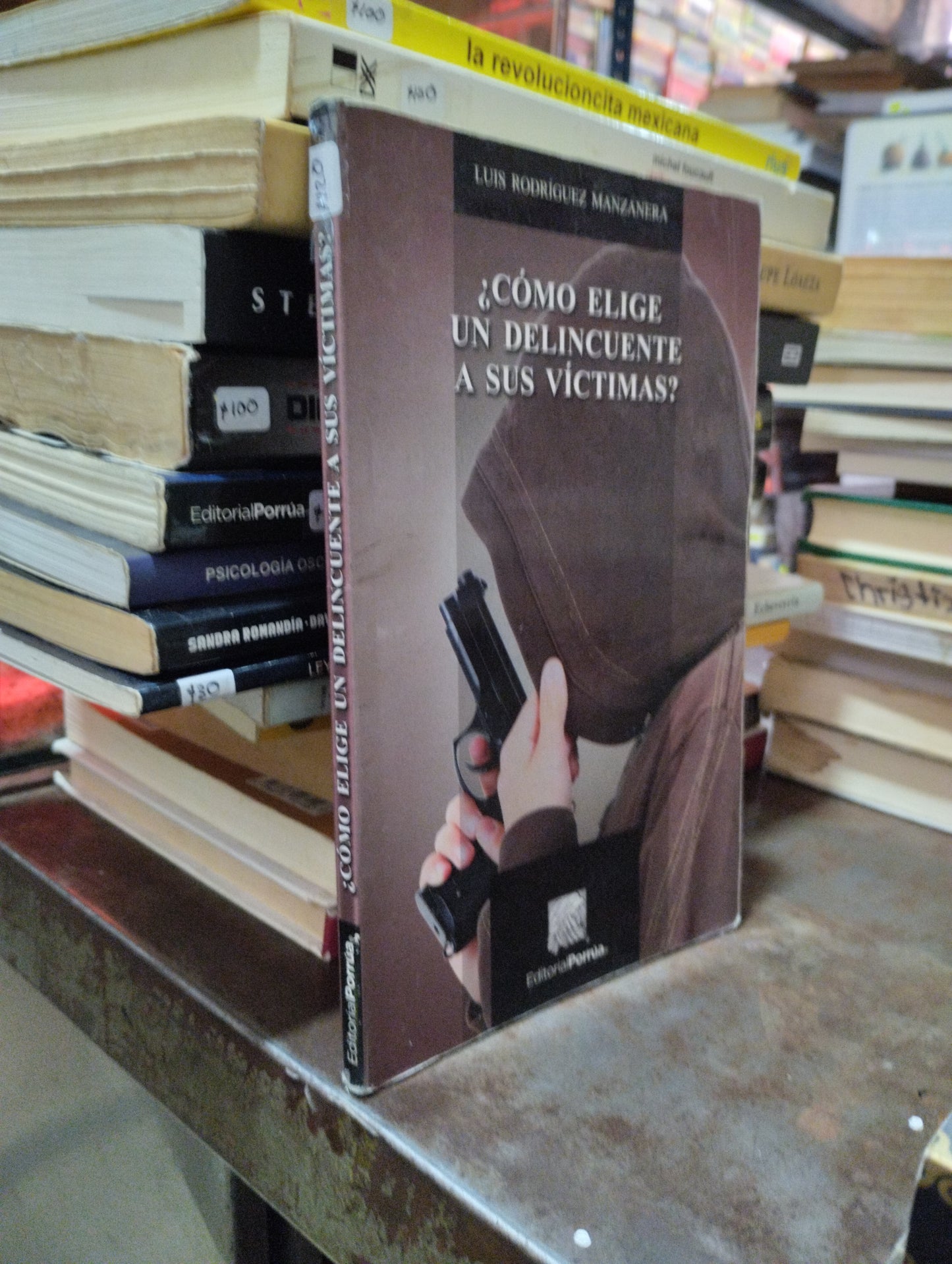 COMO ELIGE UN DELINCUENTE A SUS VICTIMAS POR LUIS RODRÍGUEZ MANZANERA USADO DERECHO ALDAMA