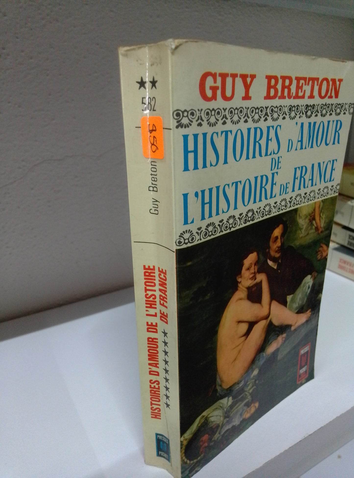 HISTORIES D AMUR DE L HISTOIRE DE FRANCE GUY BRENTON USADO IDIOMAS JUAREZ 515