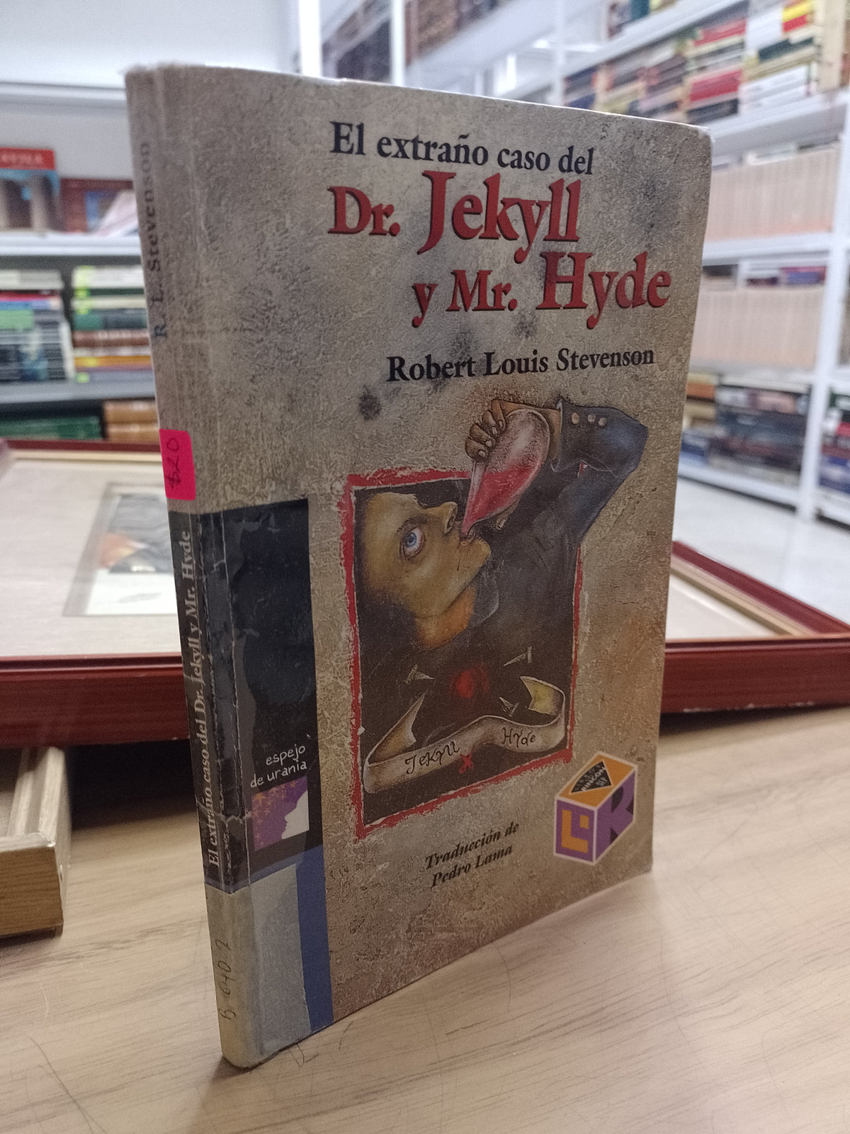 EL EXTRAÑO CASO DEL DR JEKYLL Y MR HYDE POR ROBERT LOUIS STEVENSON USADO INFANTIL JUAREZ 515