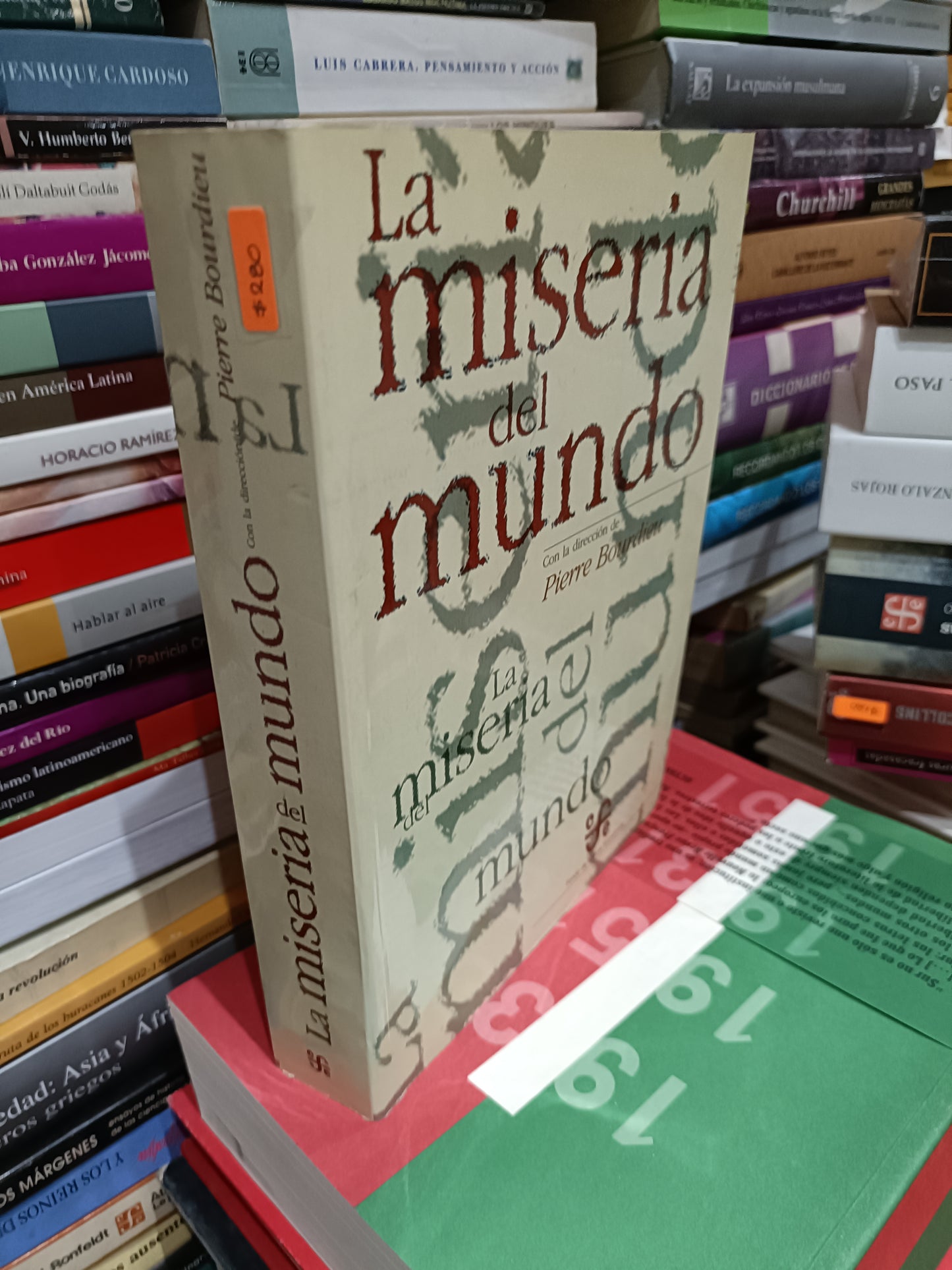LA MISERIA DEL MUNDO POR PIERRE BOURDIEU USADOS NOVELAS JUAREZ 515