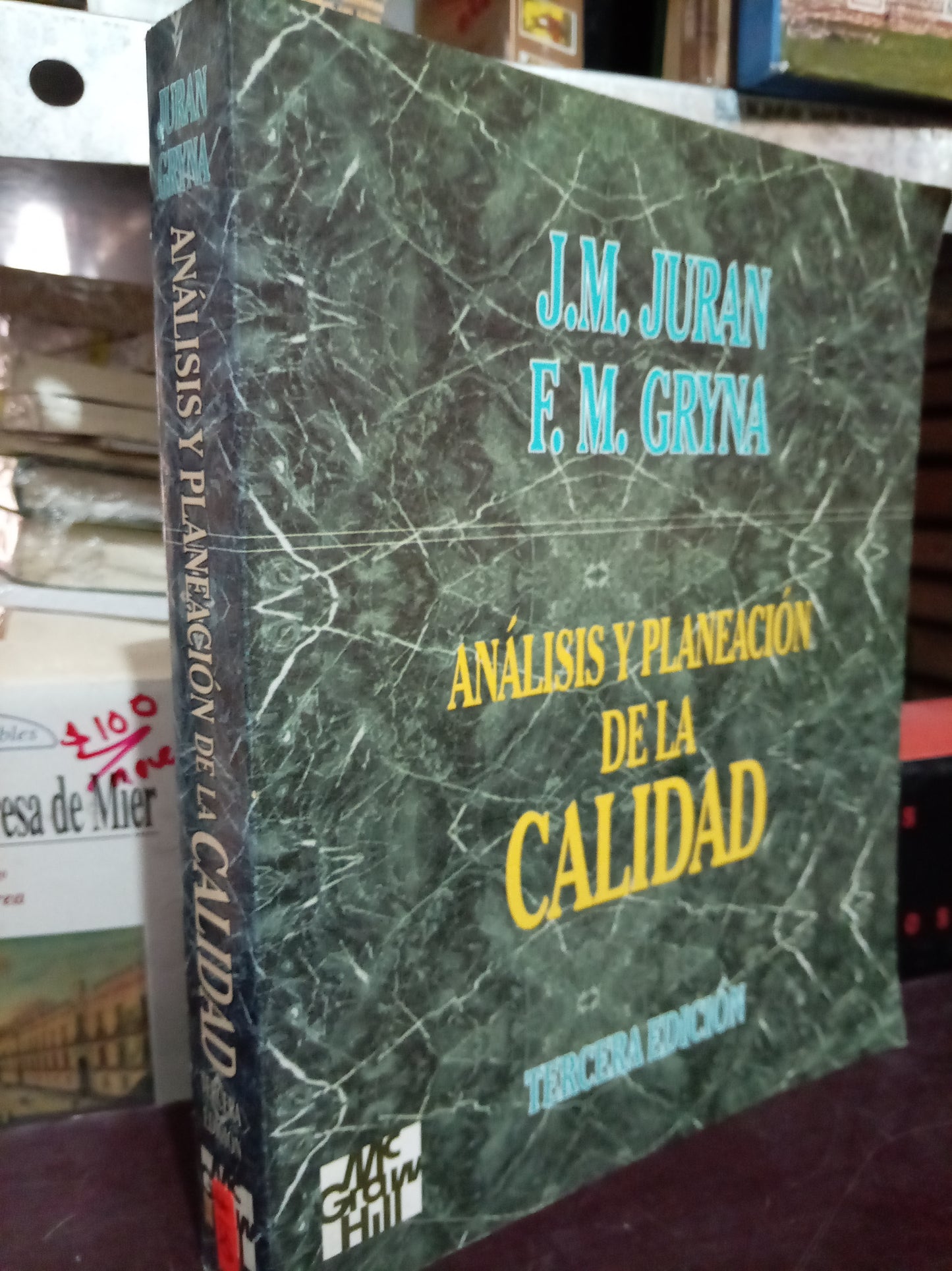 ANALISIS Y PLANEACION DE LA CIUDAD POR J. M. JURAN, F. M. GRYNA USADO ADMIN LITERARIO 305