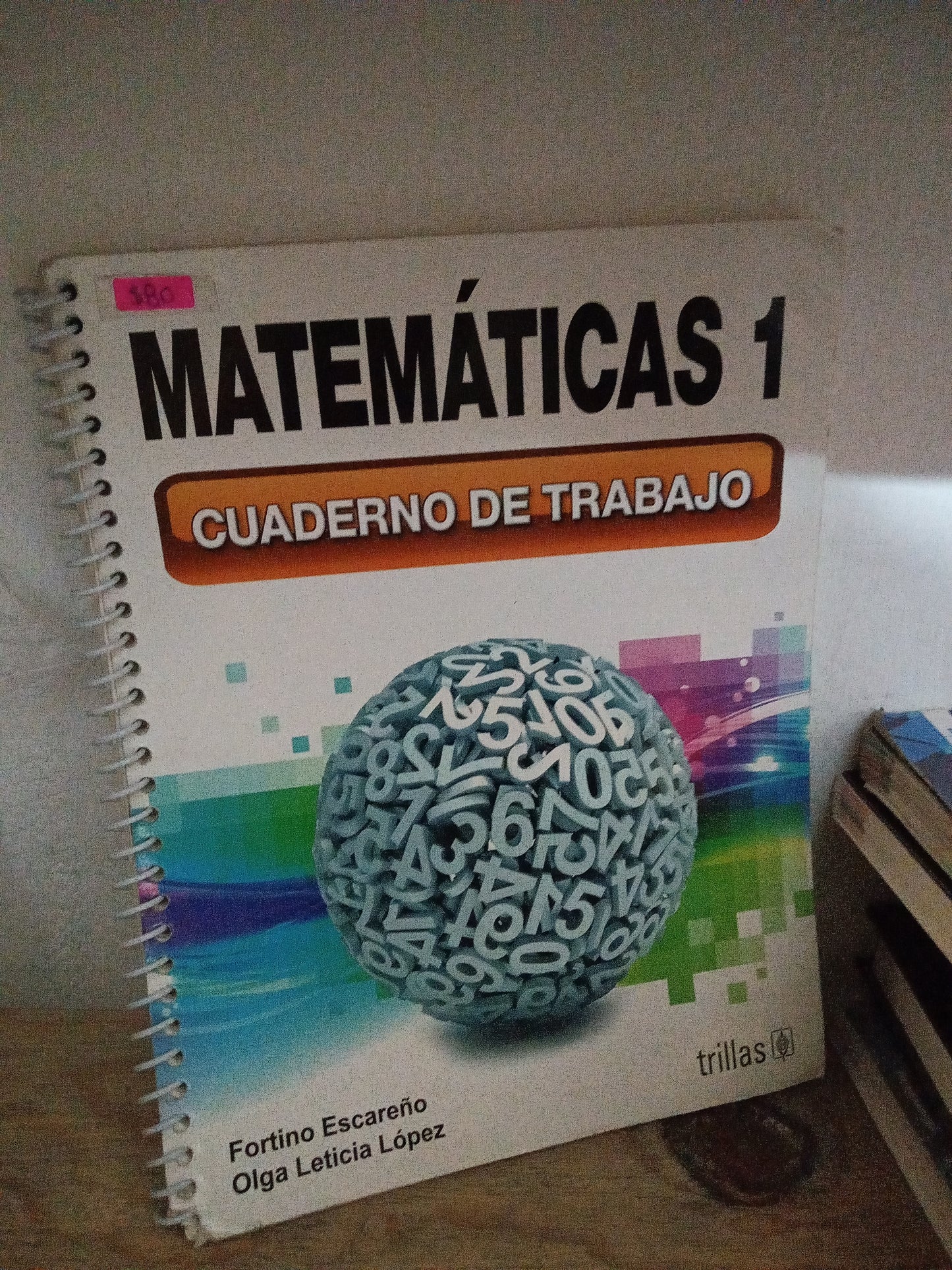 MATEMATICAS 1 CUADERNO DE TRABAJO POR AUTORES VARIOS USADO MATEMÁTICAS JUÁREZ
