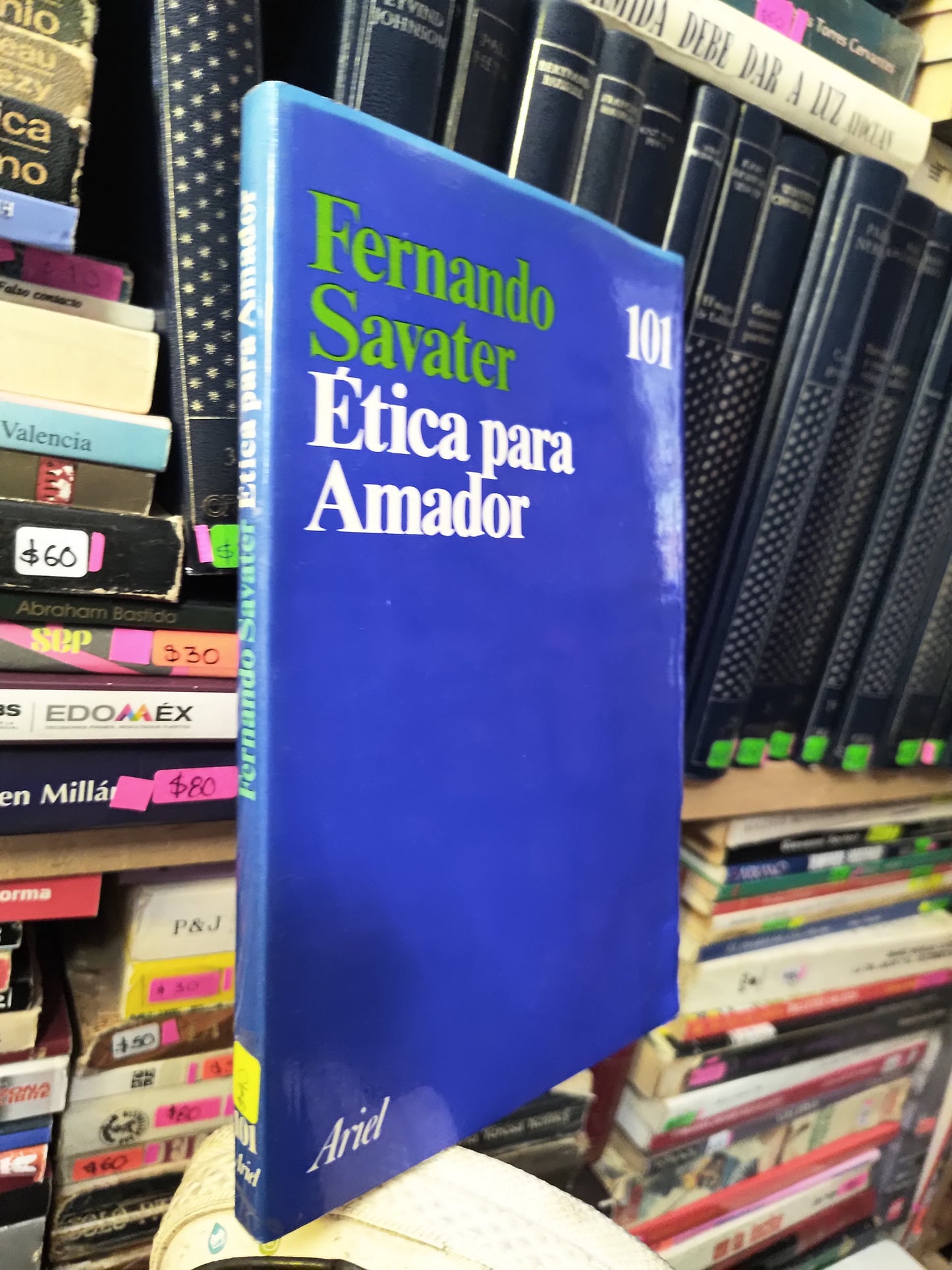 ETICA PARA AMADOR POR FERNANDO SAVATER USADO SOCIOLOGIA JUAREZ