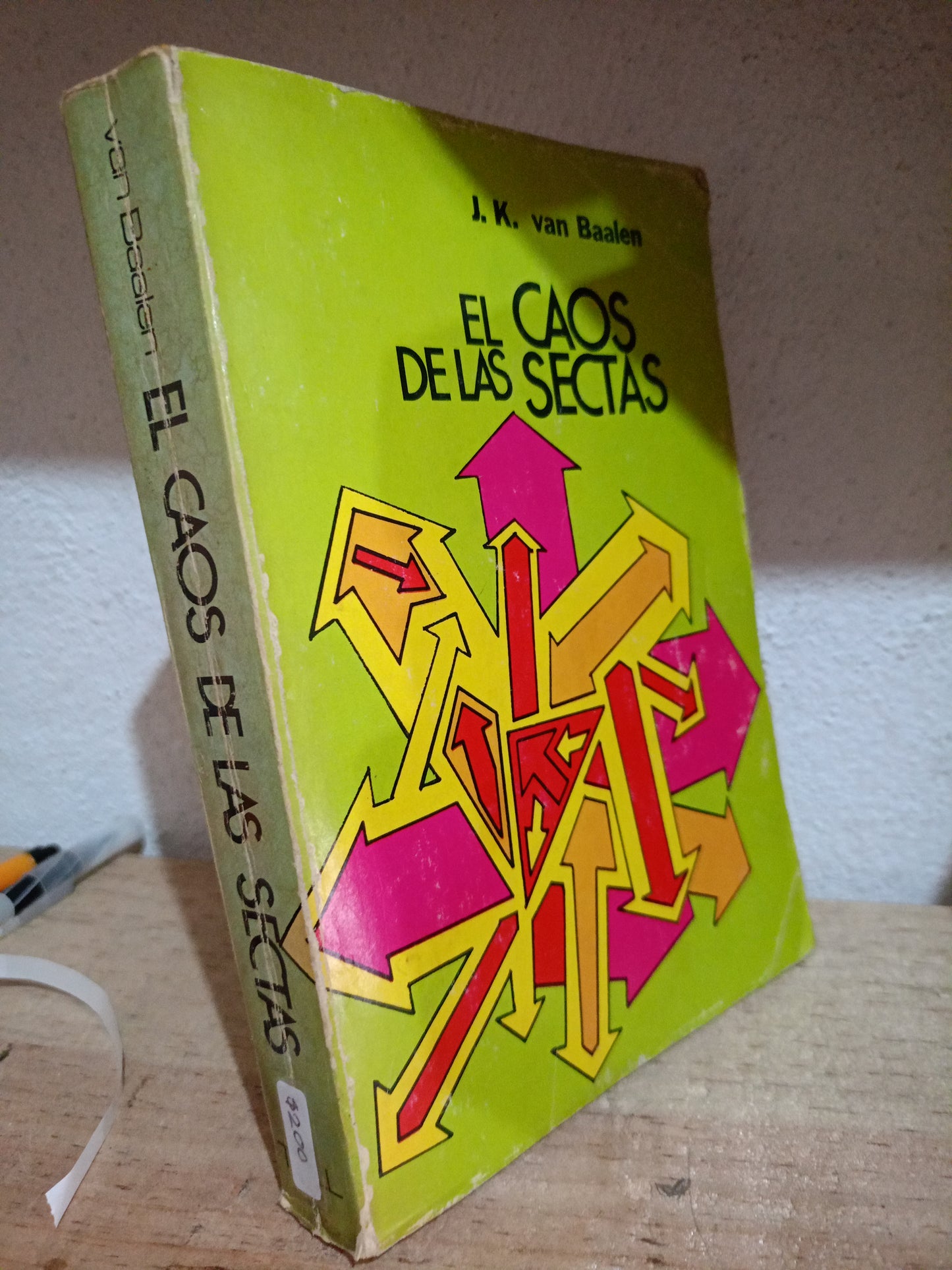 EL CAOS DE LAS SECTAS POR J.K. VAN BEALEN USADO HISTORIA LITERARIO 305