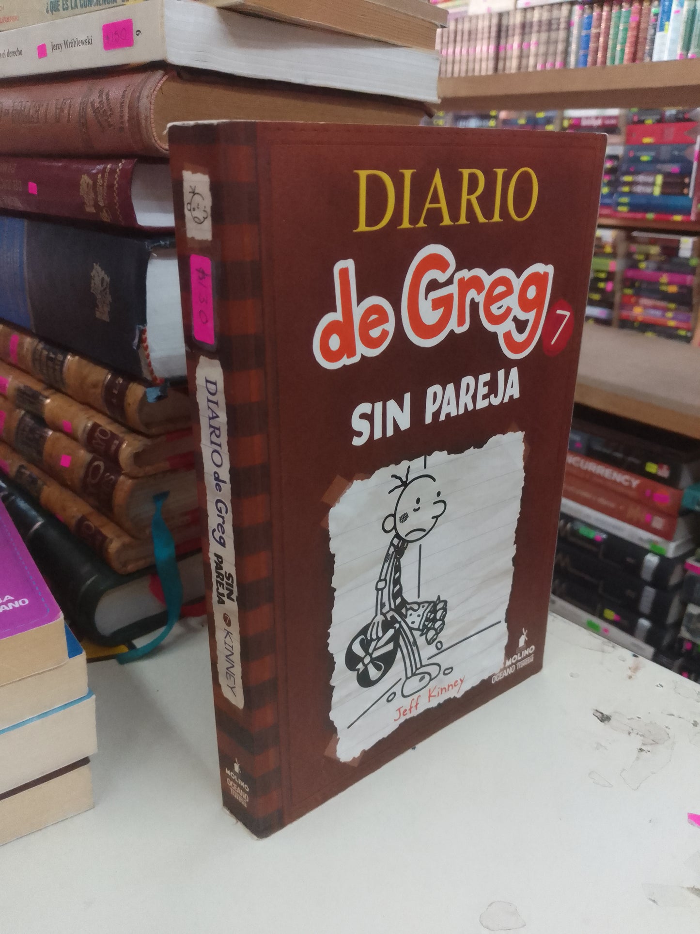 DIARIO DE GREG 7: SIN PAREJA POR JEFF KINNEY USADO INFANTIL LITERARIO 207