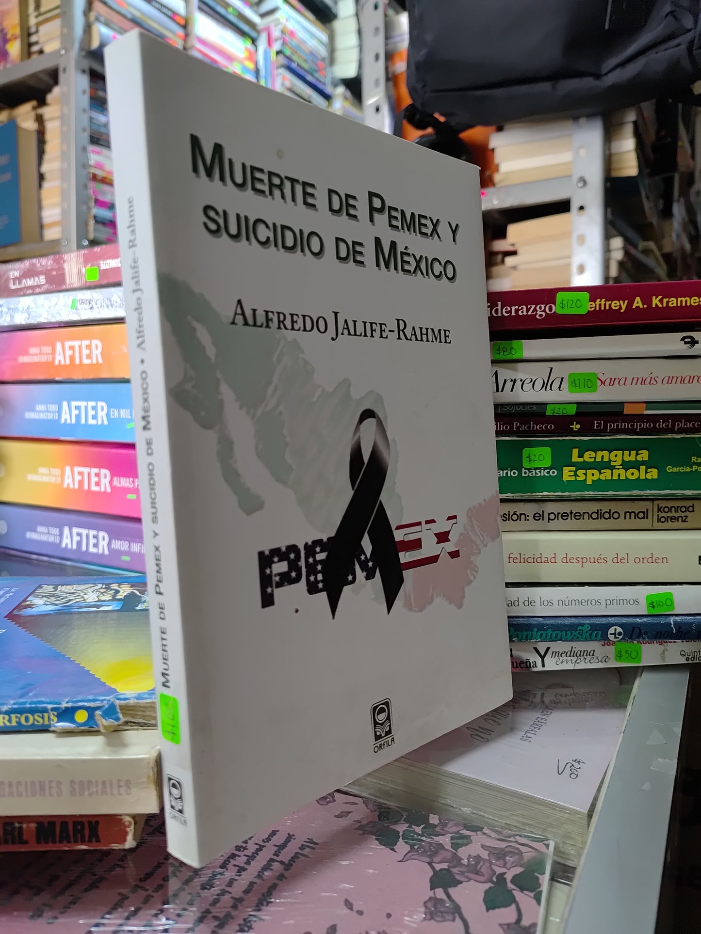MUERTE DE PEMEX Y SUICIDIO DE MEXICO POR ALFREDO JALIFE RAHME USADO POLITICA JUAREZ 507