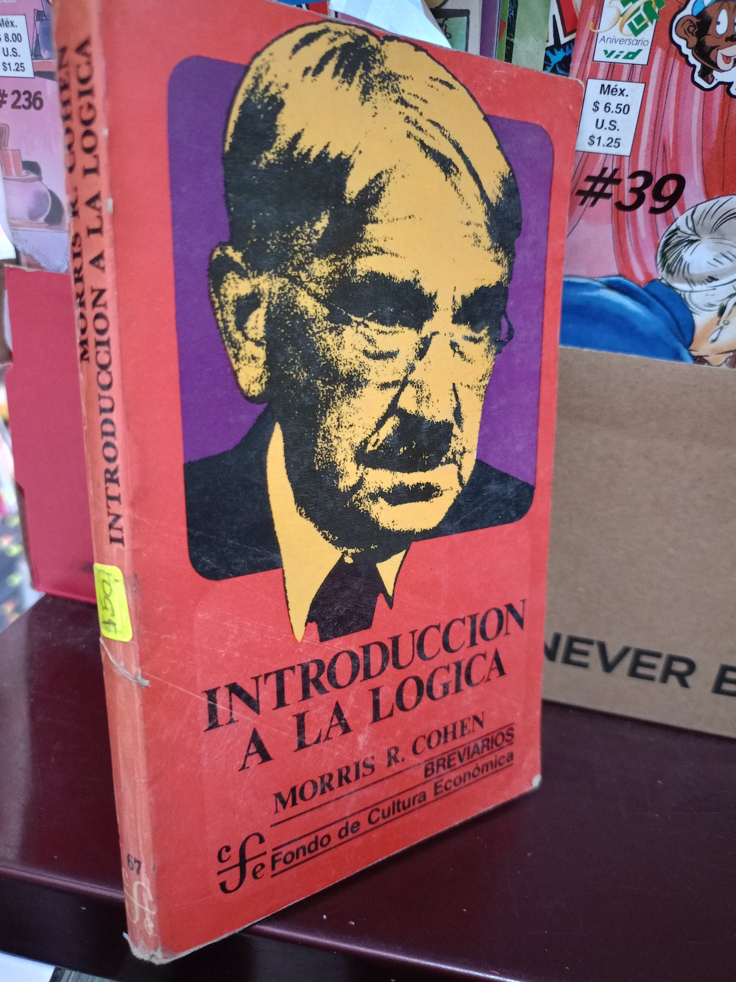 INTRODUCCION A LA LOGICA POR MORRIS R. COHEN USADO SOCIOLOGIA LITERARIO 305