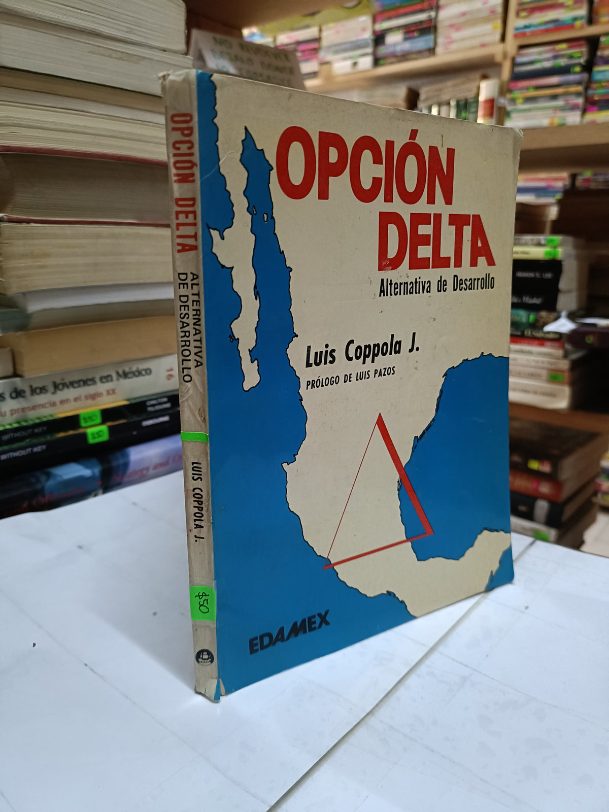 OPCION DELTA ALTERNATIVA DE DESARROLLO POR LUIS COPPOLA J. USADO NOVELA LITERARIO 207
