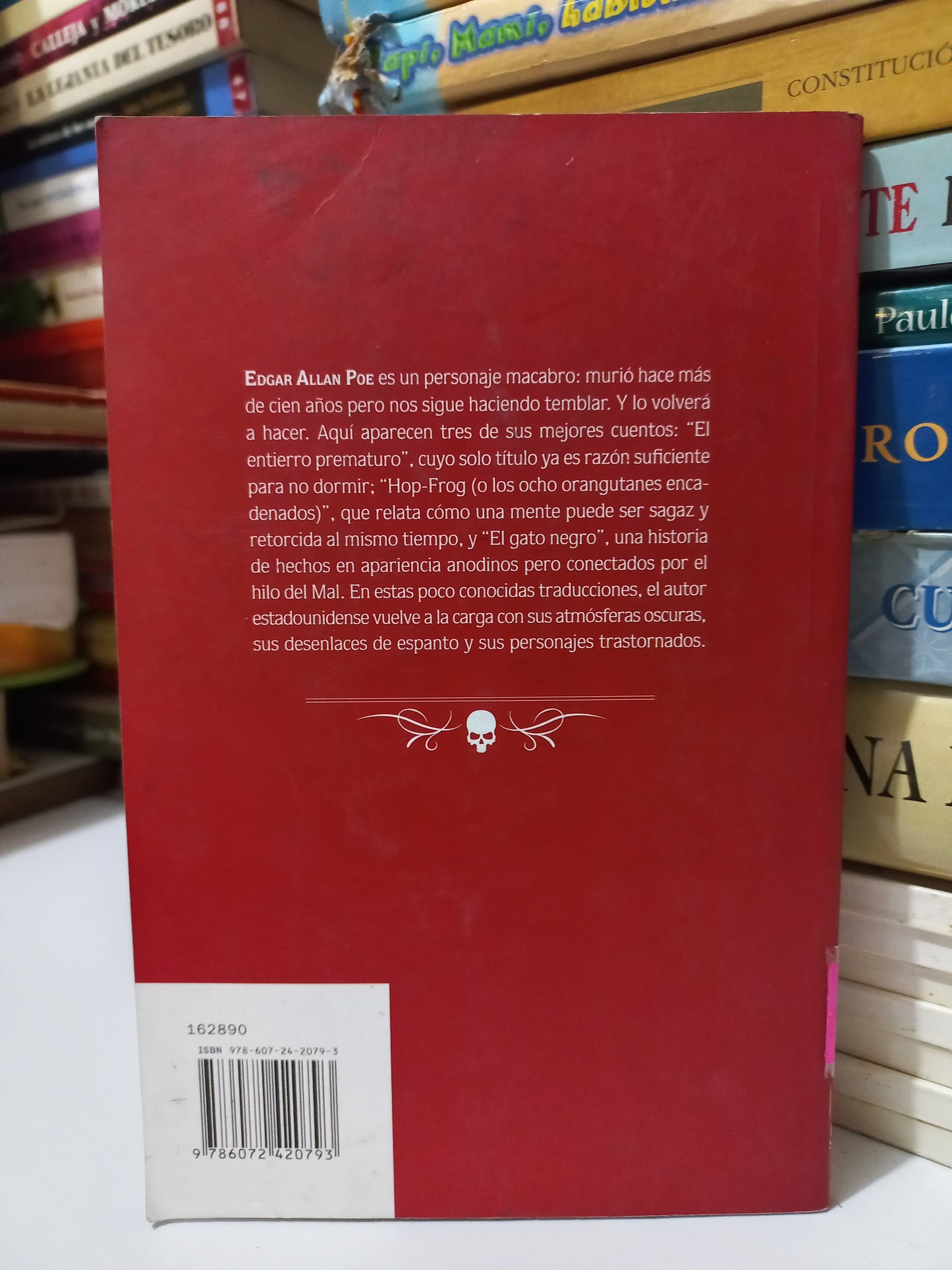 EL GATO NEGRO Y OTROS CUENTOS POR EDGAR ALLAN POE USADO NOVELA JUÁREZ