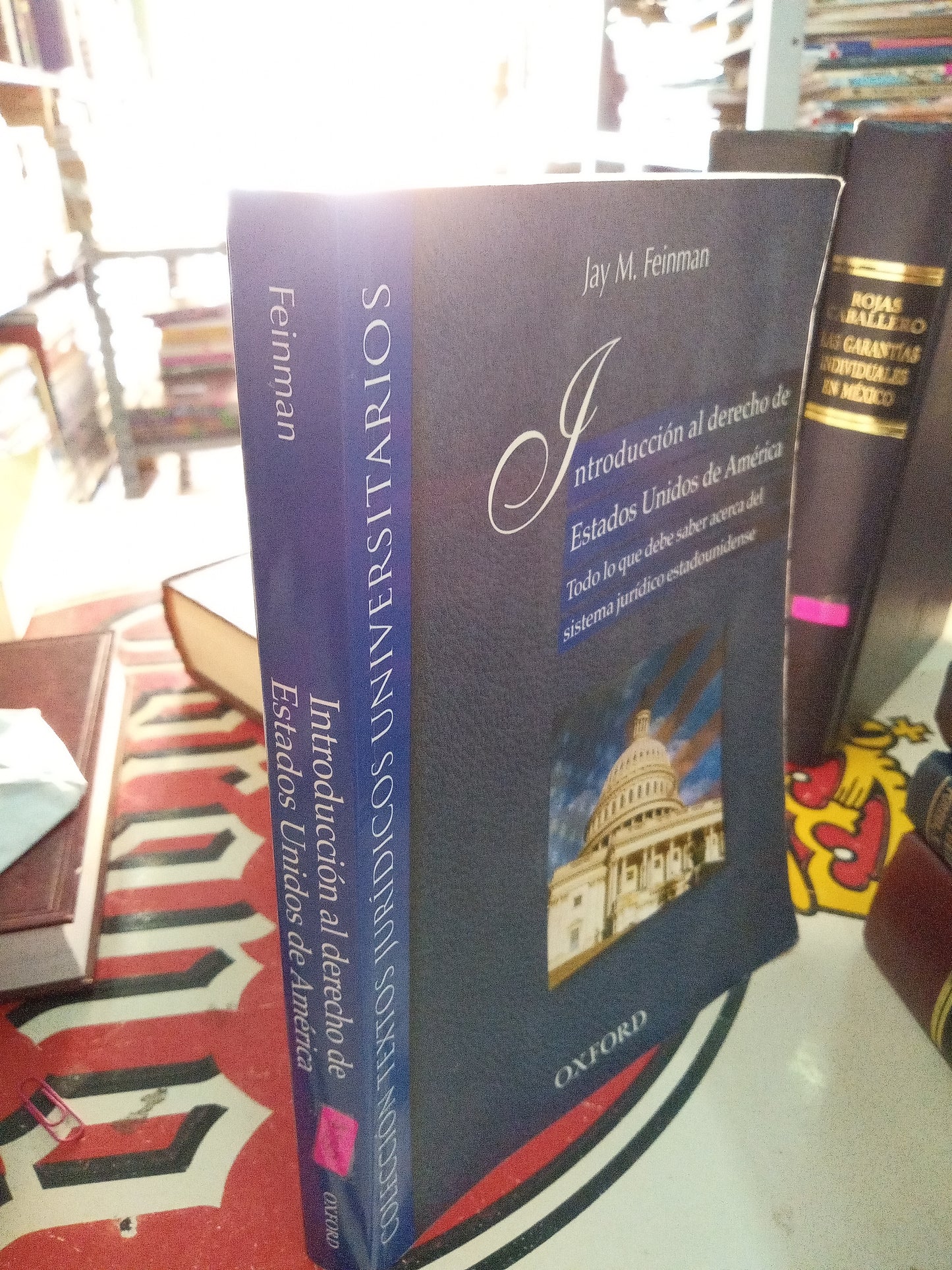 INTRODUCCIÓN AL DERECHO DE ESTADOS UNIDOS DE AMERICA TODO LO QUE DEBE SABER ACERCA DEL SISTEMA JURIDICO ESTADOUNIDENSE POR JAY M FEINMAN USADO DERECHO LITERARIO 207