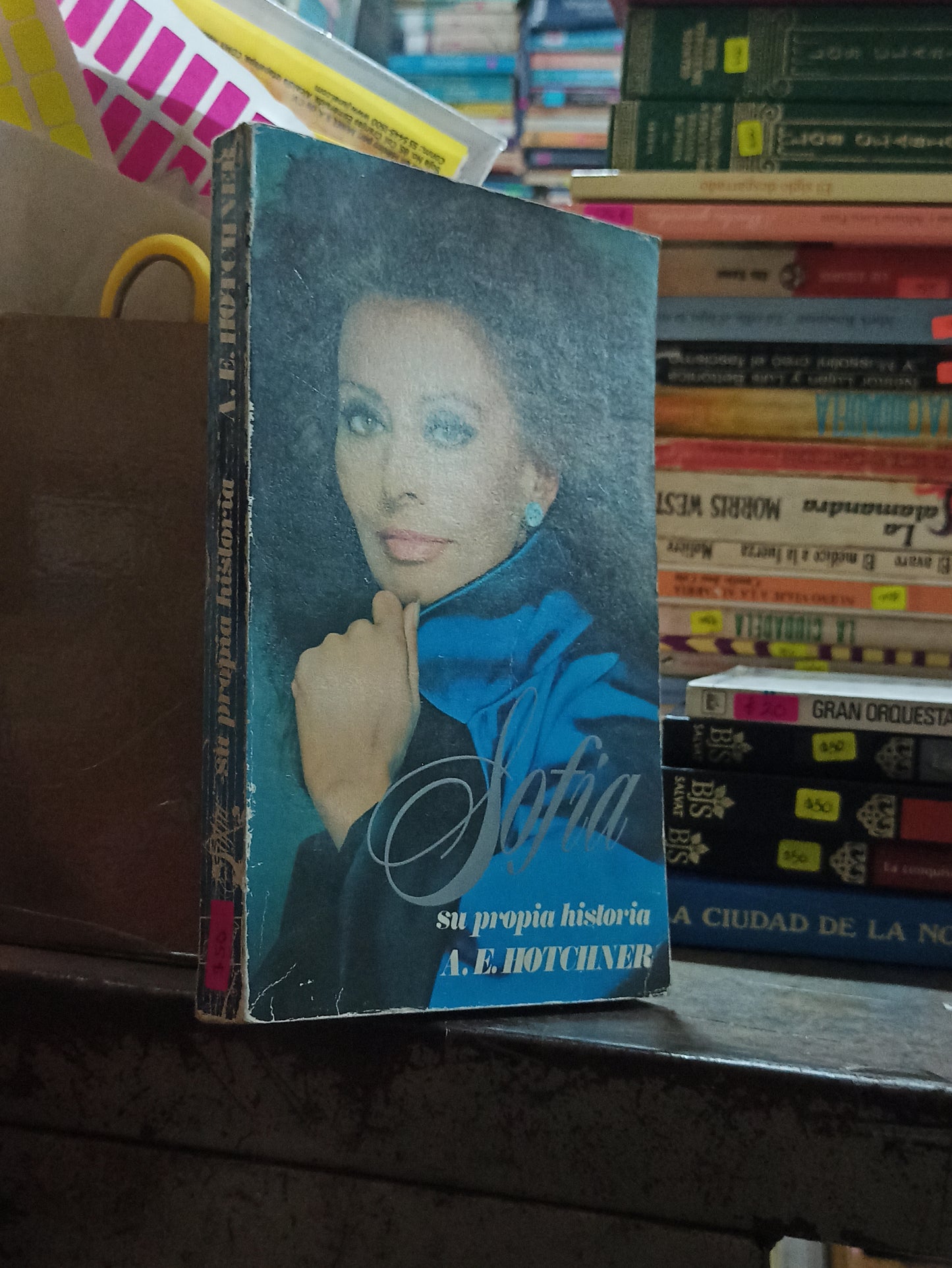 SOFIA POR A. E. HOTCHNER USADO NOVELAS ALDAMA