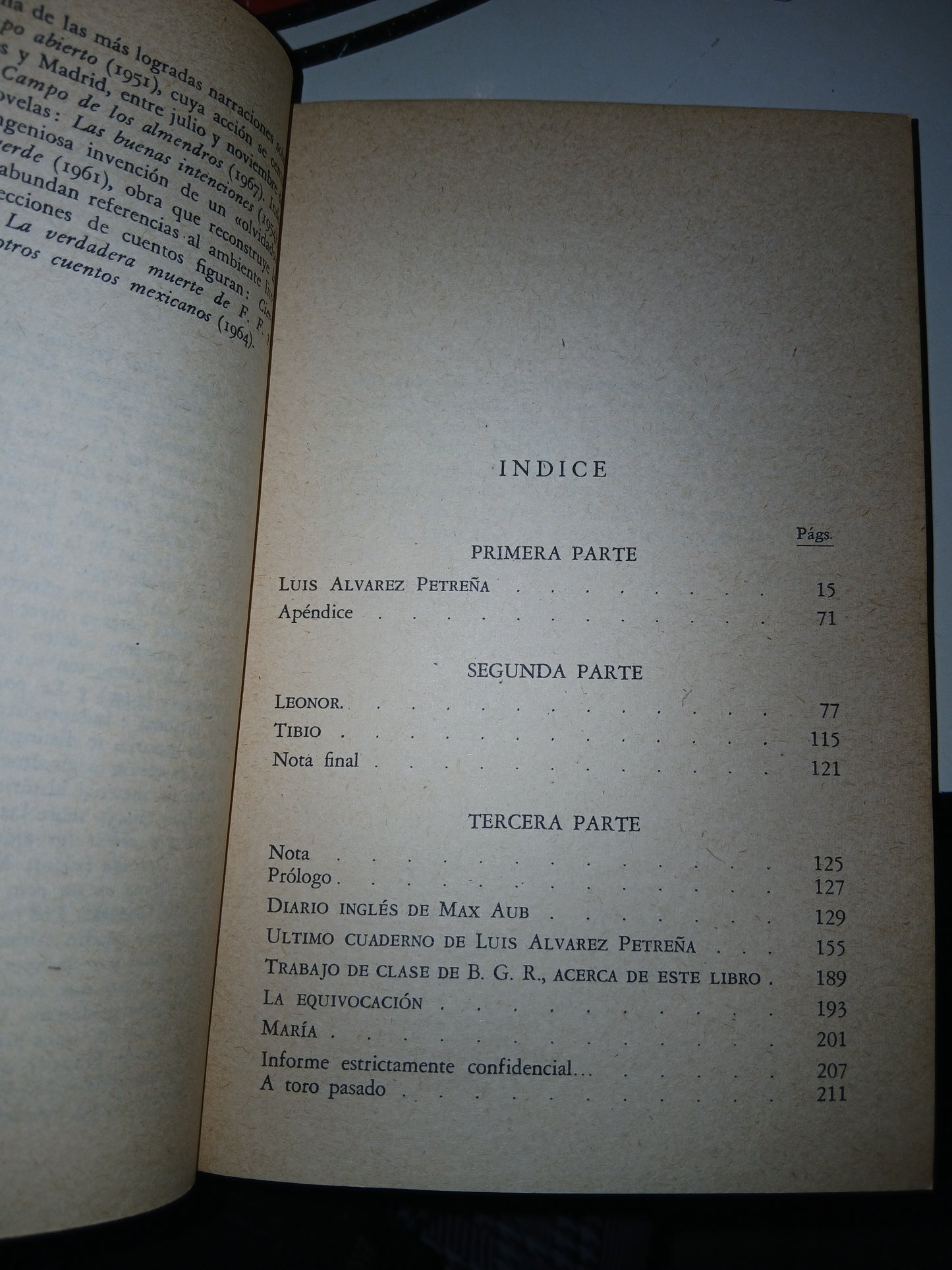 VIDA Y OBRA DE LUIS ÁLVAREZ PETREÑA POR MAX AUB USADO NOVELA LITERARIO 207