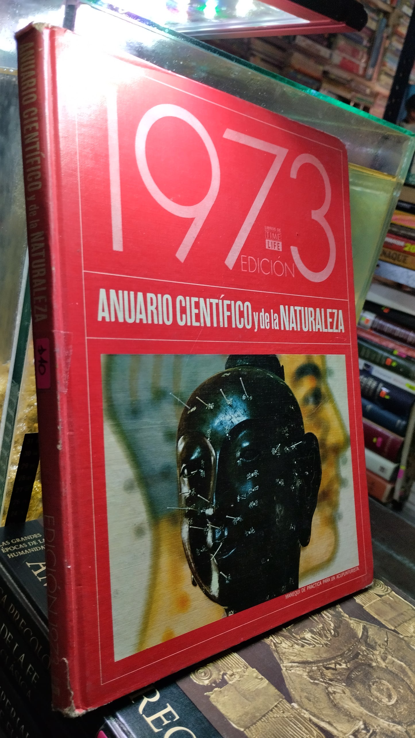 ANUARIO CIENTIFICO Y DE LA NATURALEZA LIBRO USADO HISTORIA ALDAMA