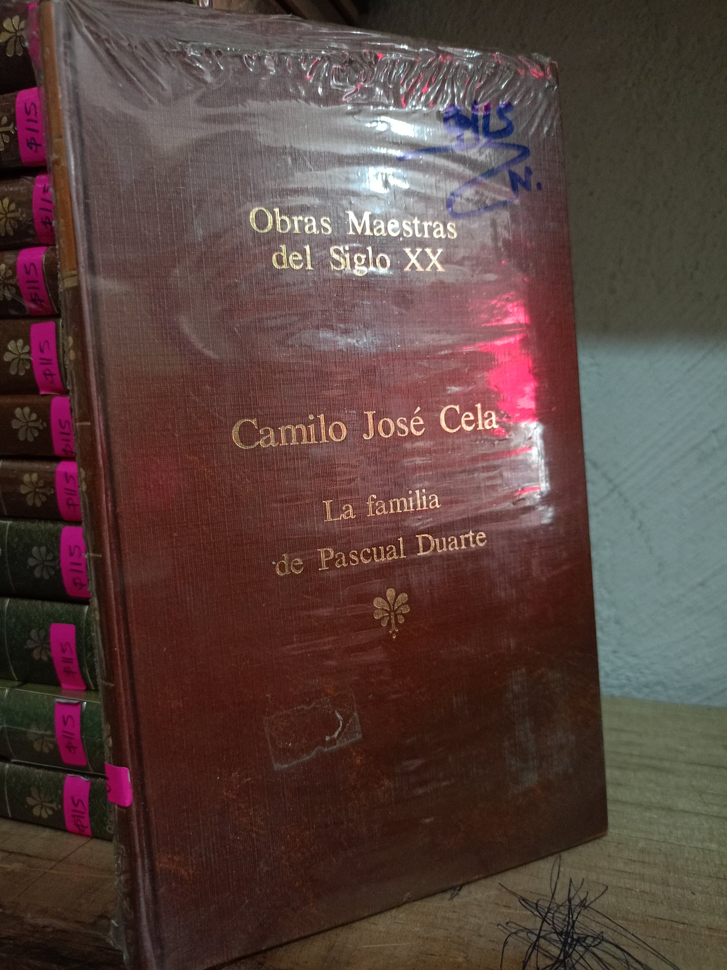 LA FAMILIA DE PASCUAL DUARTE POR CAMILO JOSE CELA USADO NOVELA LITERARIO 305