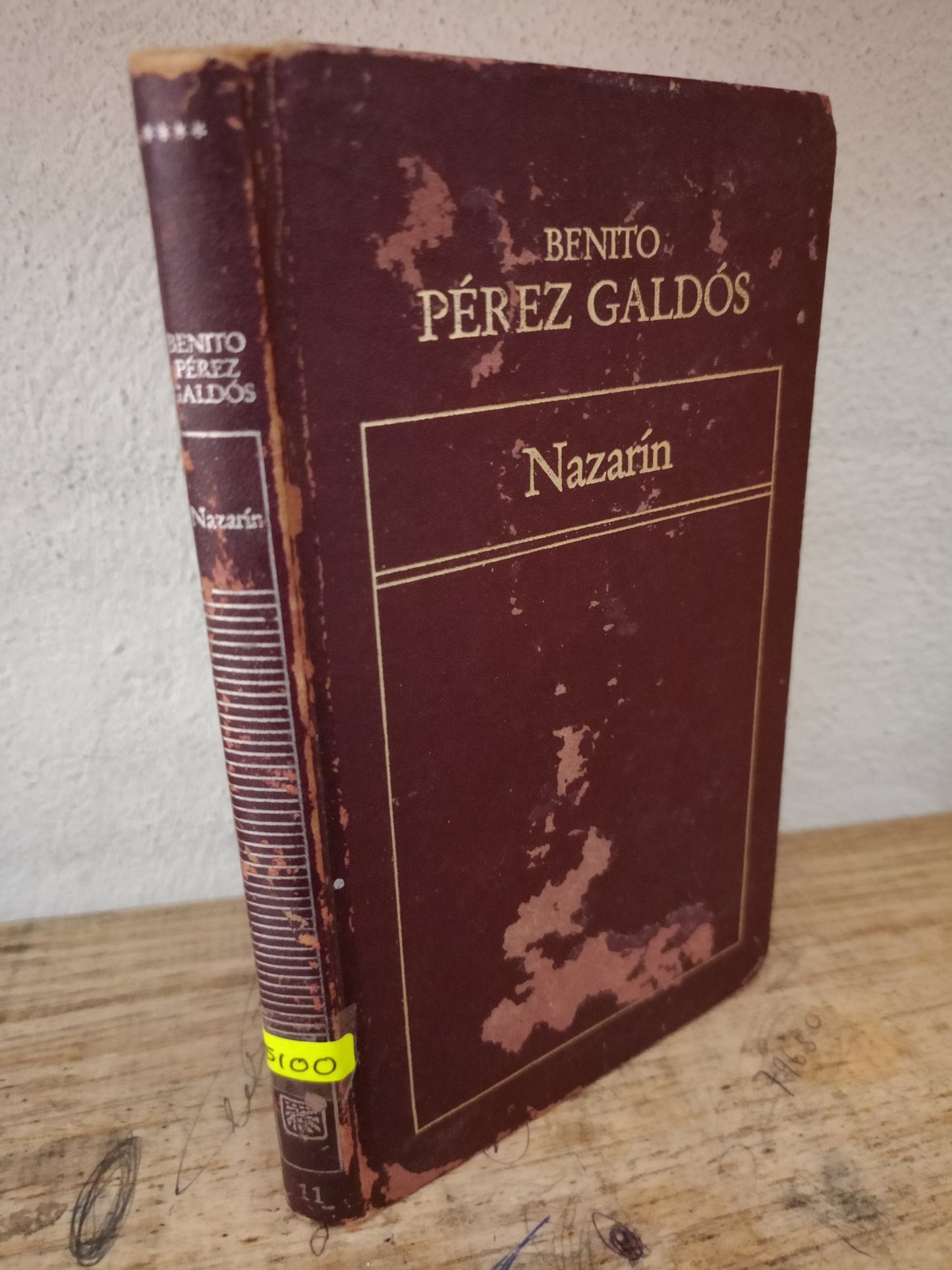 NAZARIN BENITO PEREZ GALDOS USADO NOVELA LITERARIO 305