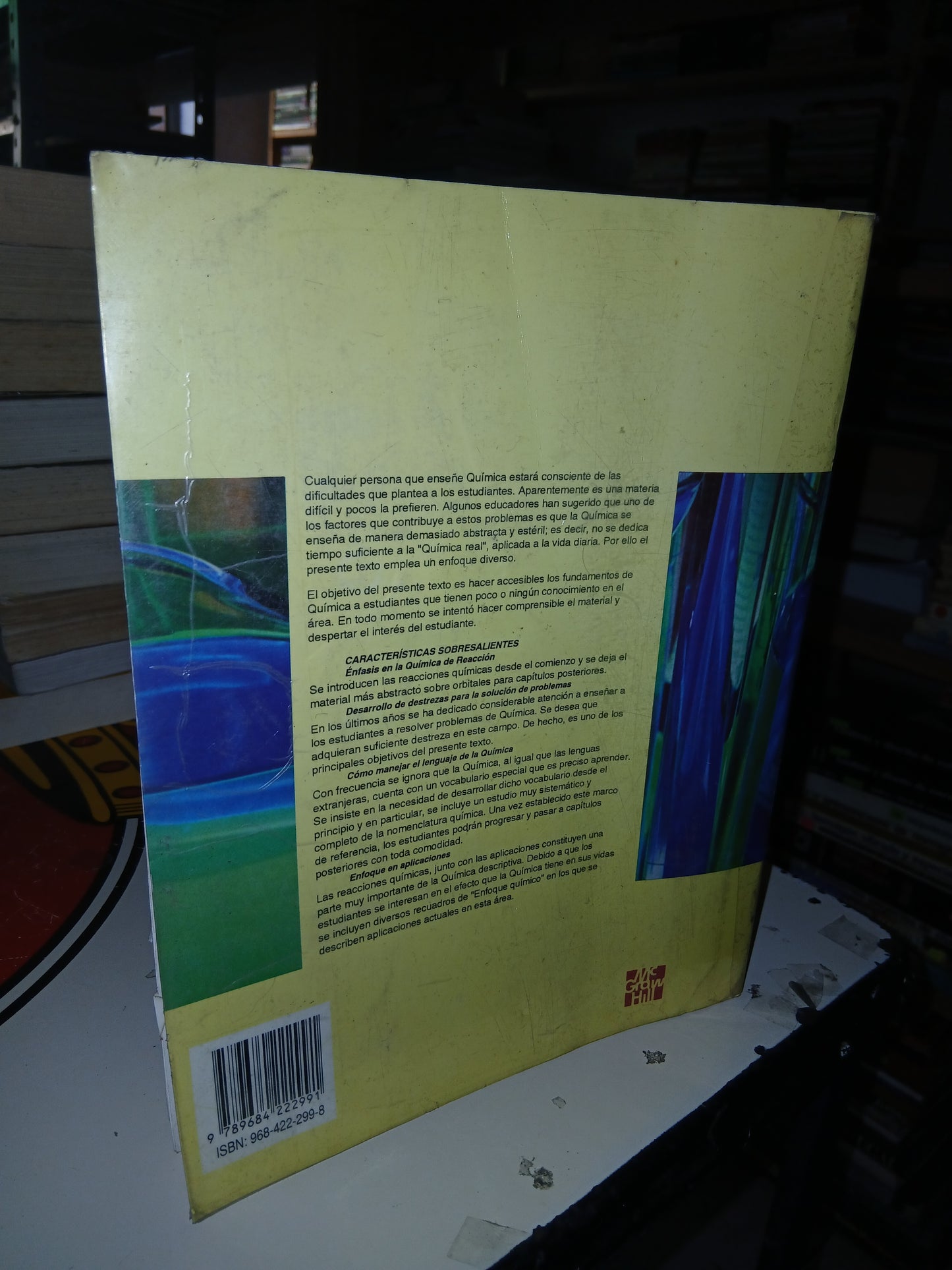 FUNDAMENTOS DE QUÍMICA POR STEVEN S. ZUMDAHL USADO QUÍMICA LITERARIO 207