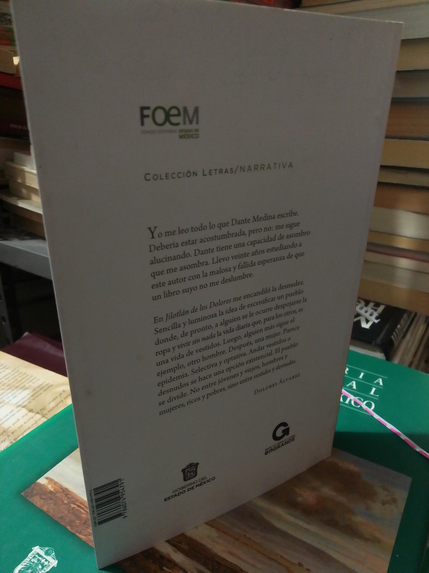 JILOTLÁN DE LOS DOLORES POR DANTE MEDINA USADO NOVELA JUÁREZ