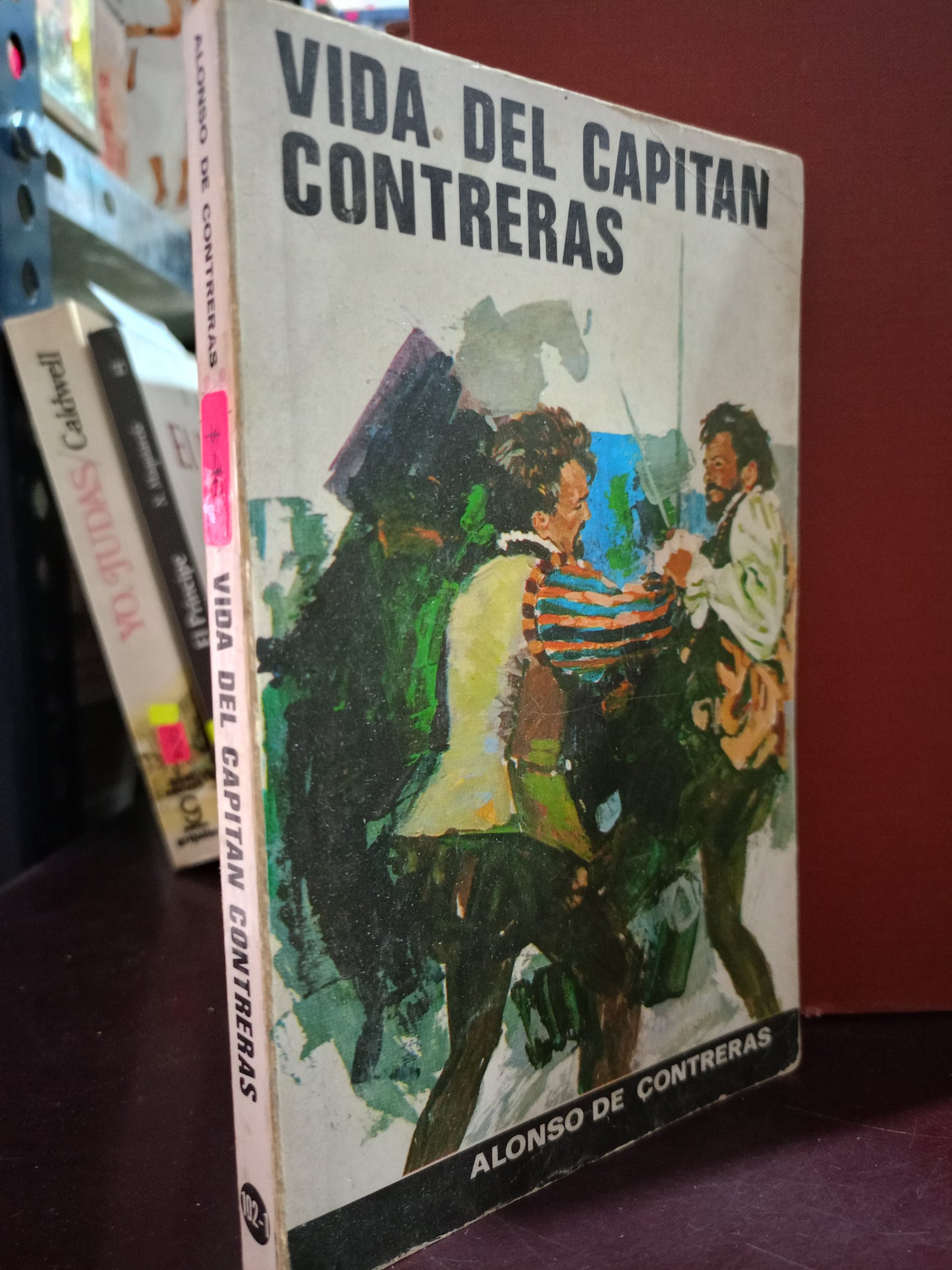 VIDA DEL CAPITAN CONTRERAS ALONSO DE CONTRERAS USADO NOVELA LITERARIO 305
