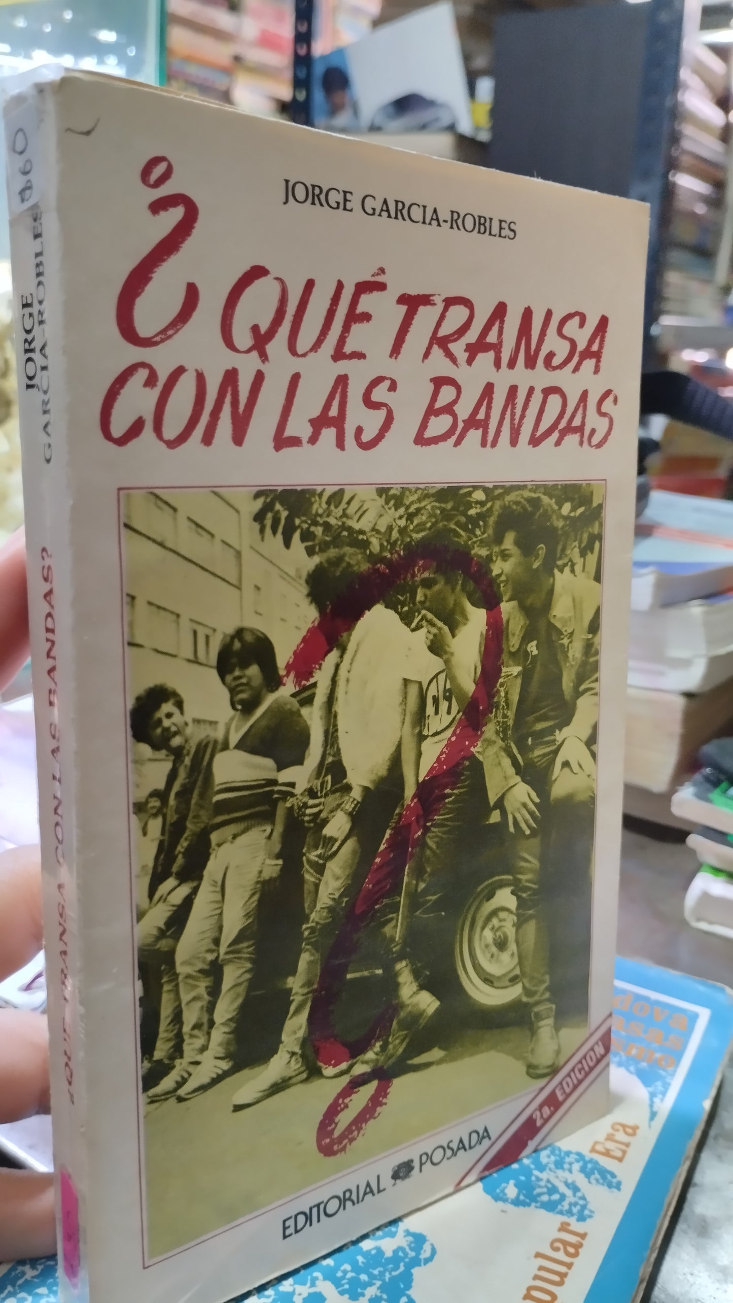 QUE TRANSA CON LAS BANDAS POR JORGE GARCIA ROBLES LIBRO USADO SOCIOLOGIA ALDAMA
