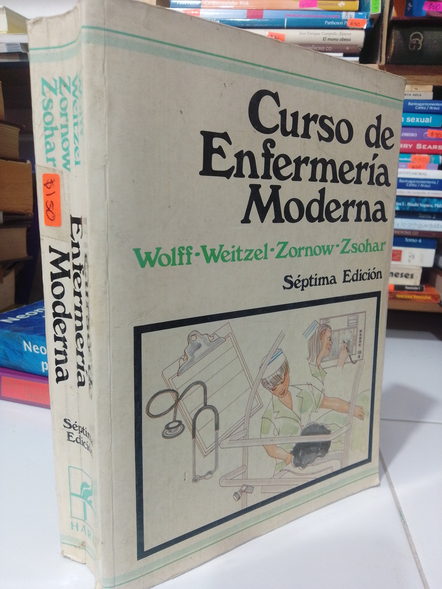 CURSO DE ENFERMERIA MODERNA POR WOLFF, WEITZEL USADO SALUD JUAREZ