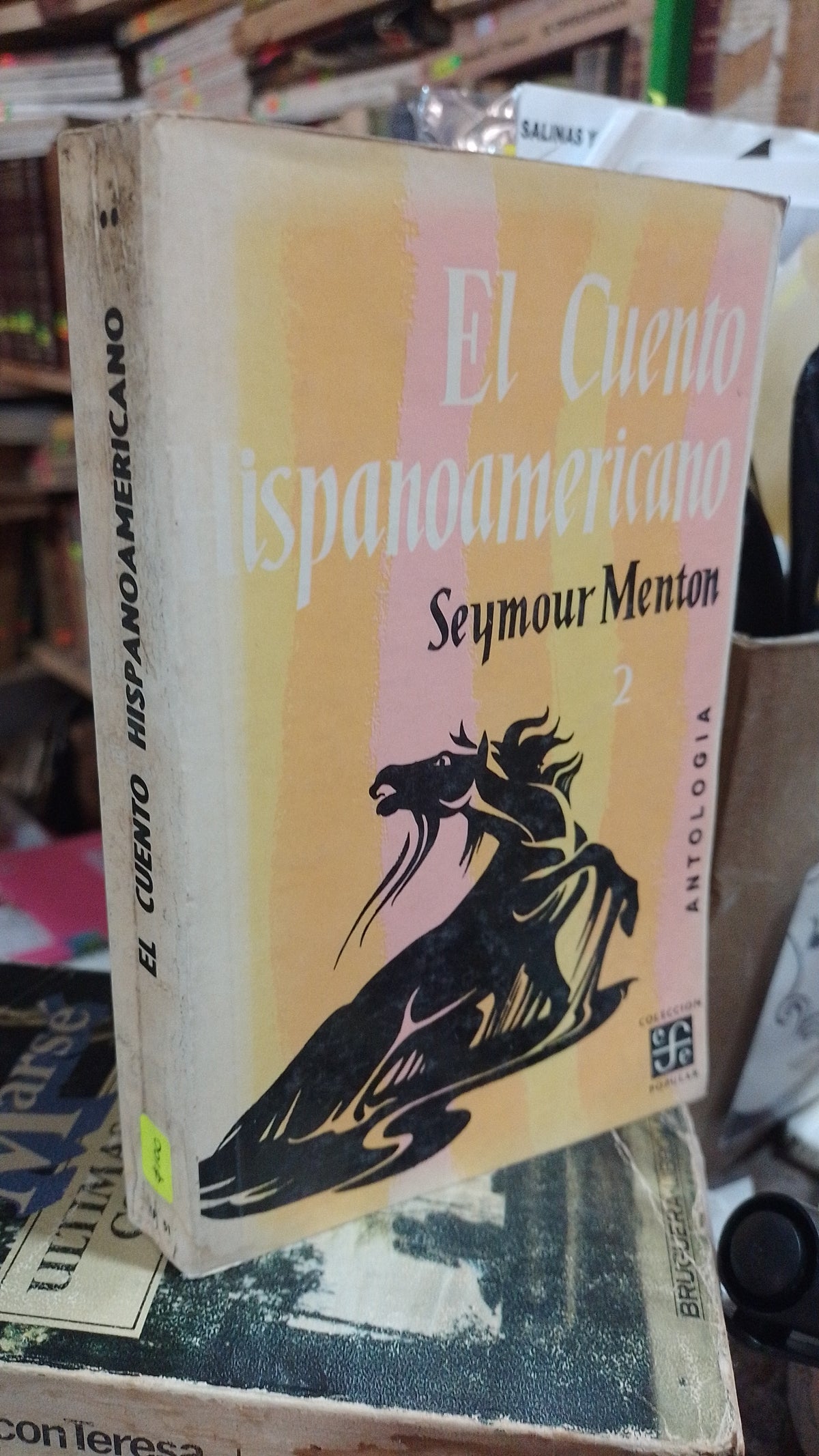 EL CUENTO HISPANOAMERICANO POR SEYMOUR MENTON USADO NOVELA ALDAMA