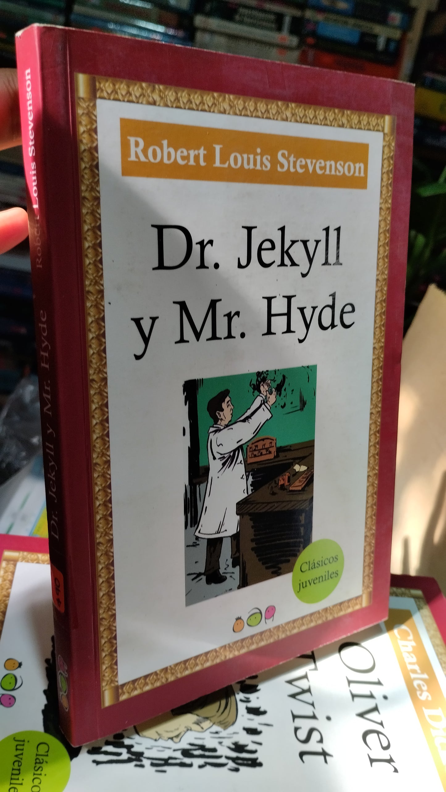 DR JEKYLL Y MR HYDE POR ROBERT LOUIS STEVENSON LIBRO USADO INFANTIL ALDAMA