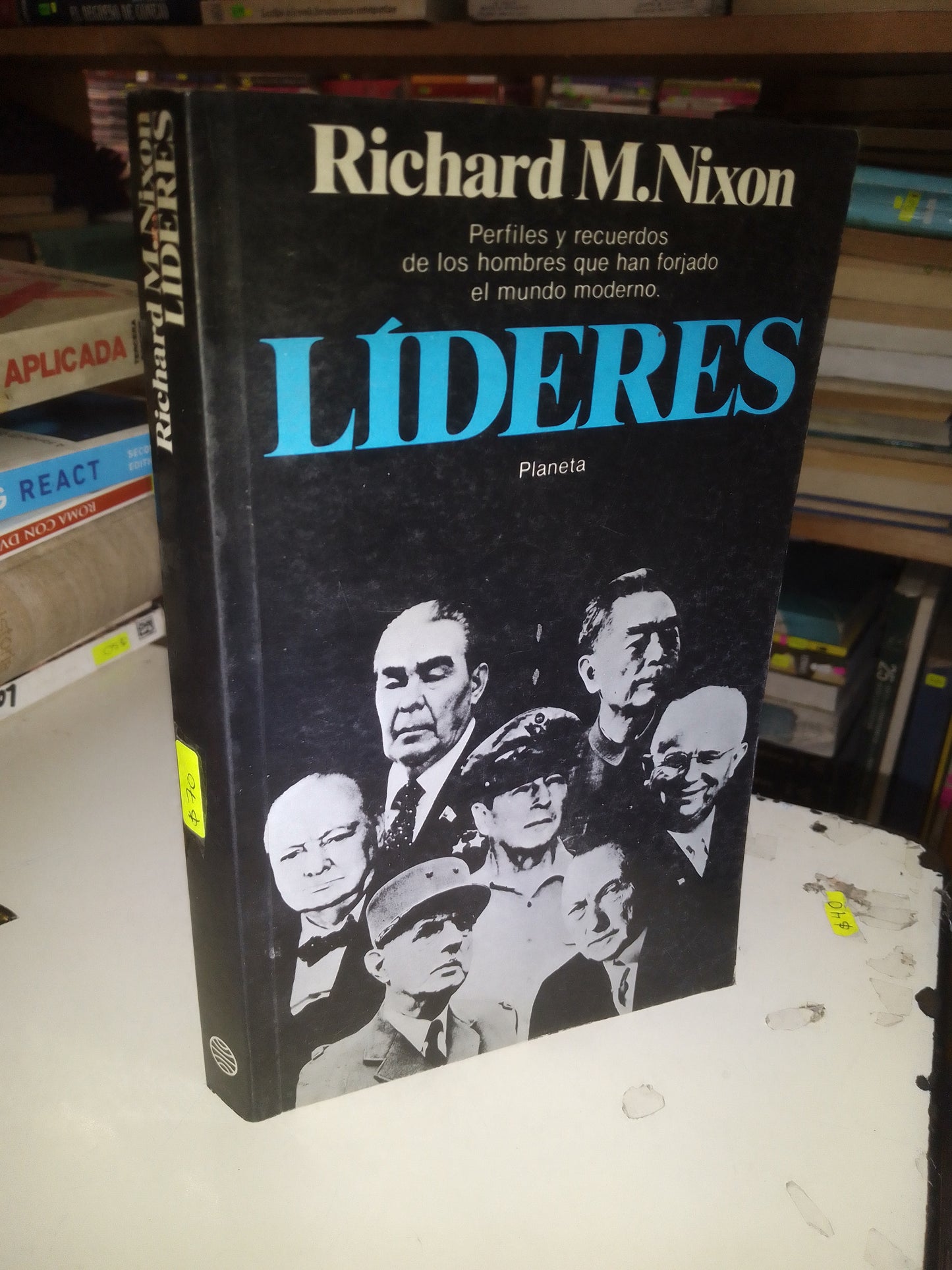 LÍDERES POR RICHARD M. NIXON USADO POLÍTICA LITERARIO 207