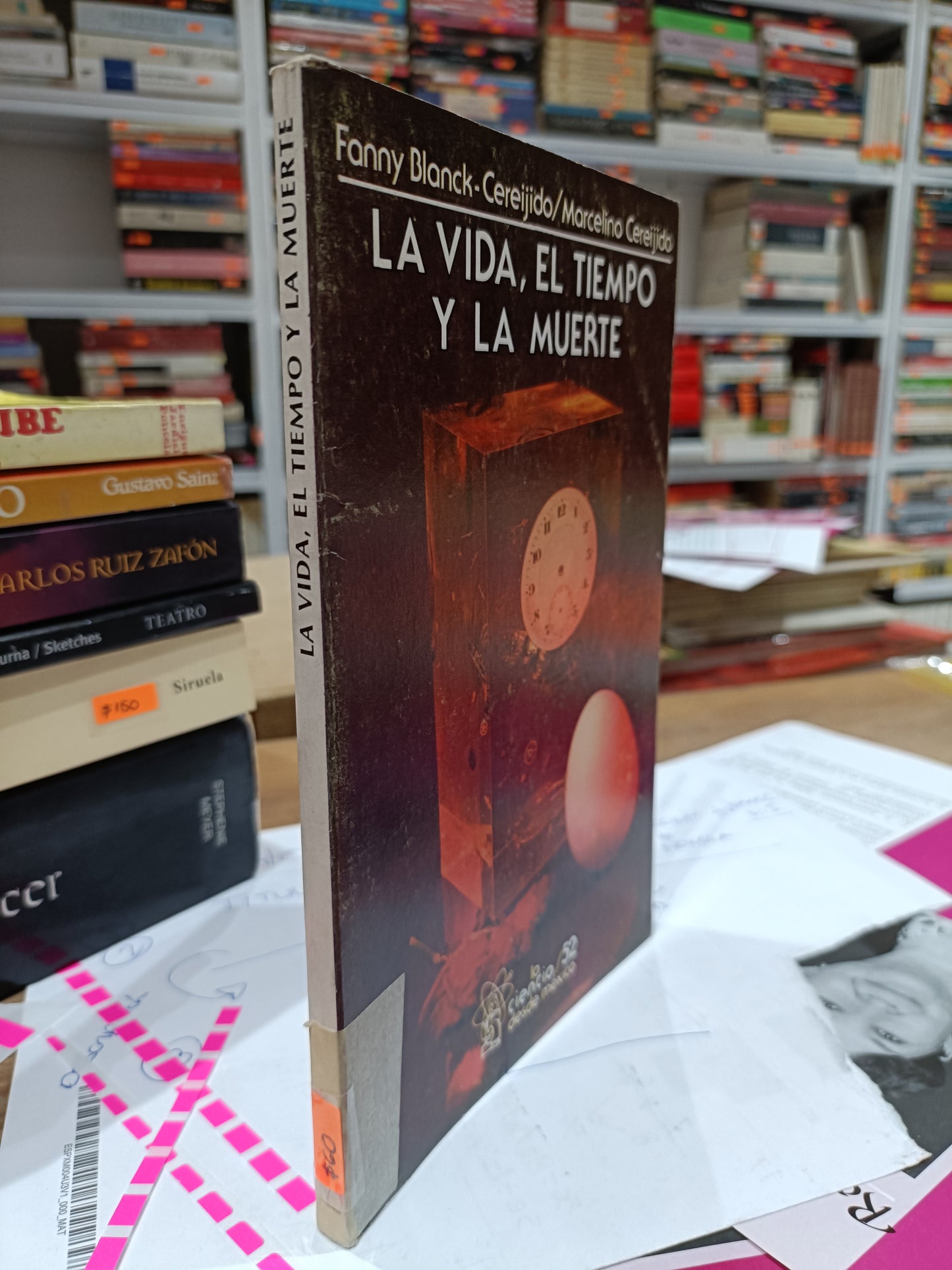 LA VIDA EL TIEMPO Y LA MUERTE POR FANNY BLANCK CEREJIDO MARCELINO CEREJIDO USADO NOVELA JUAREZ 515