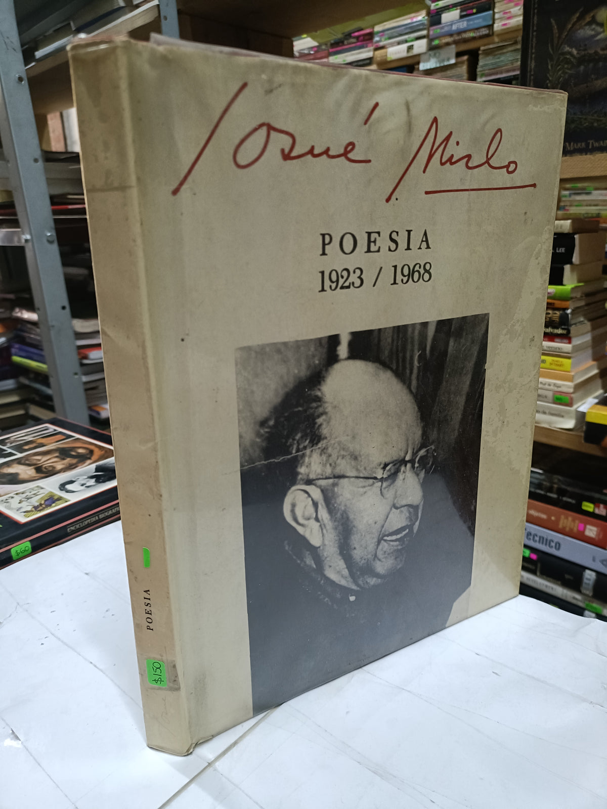 POESIA 1923 1968 POR JOSUE MIRLO USADO POESIA LITERARIO 207