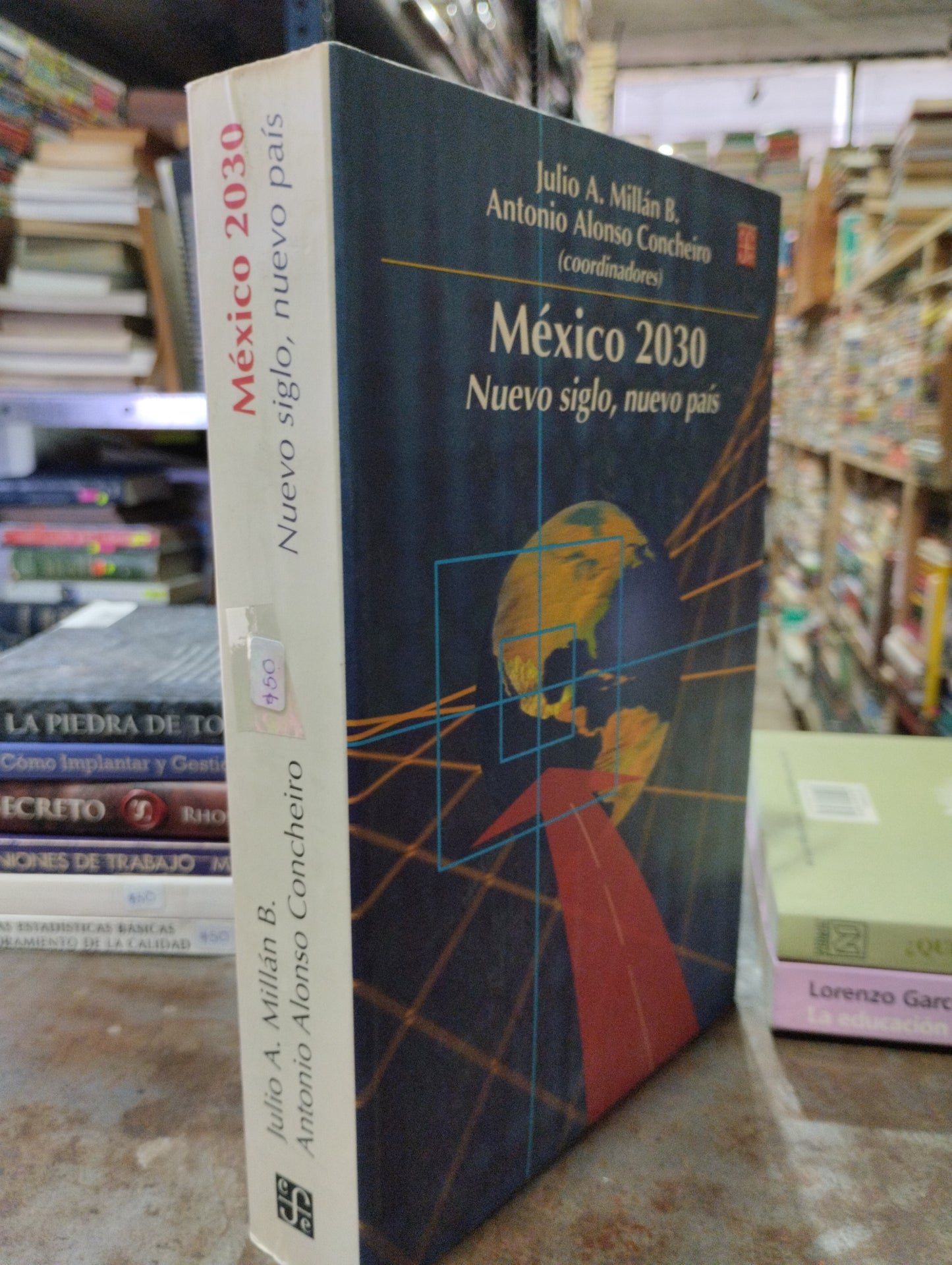 MEXICO 2030 NUEVO SIGLO NUEVO PAIS POR JULIO A MILLAN ANTONIO ALONSO CONCHEIRO USADO HISTORIA ALDAMA