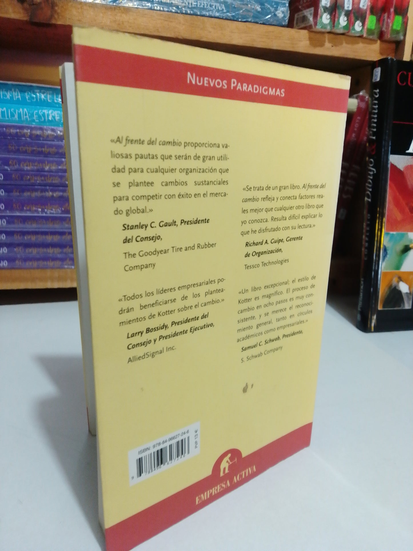 AL FRENTE DEL CAMBIO POR JOHN P. KOTTER USADO SUP.PERSONAL JUAREZ