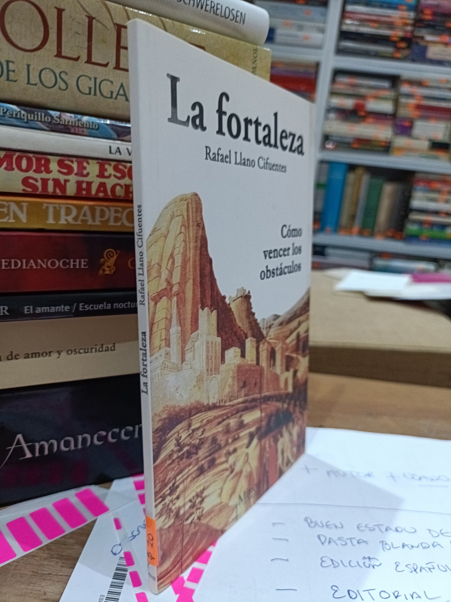 LA FORTALEZA POR RAFAEL LLANO CIFUENTES USADO NOVELA JUAREZ 515