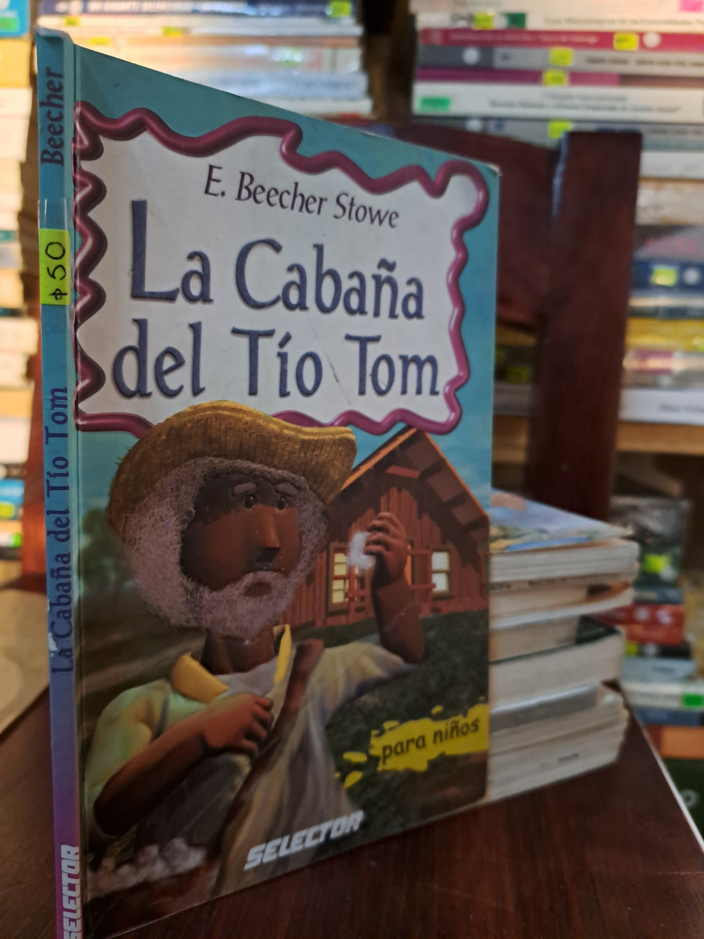 LA CABAÑA DEL TIO TOM E. BEECHER STOWE USADO INFANTIL LITERARIO 207