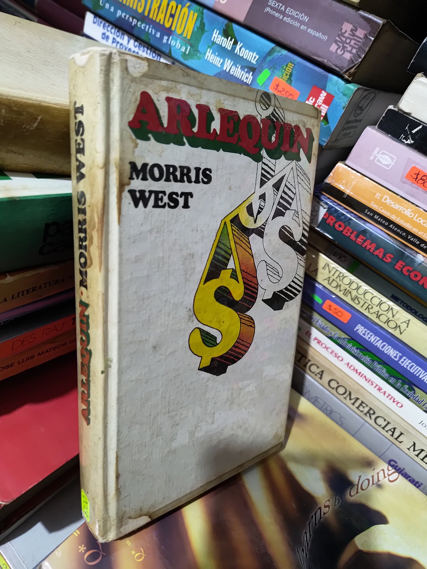 ARLEQUIN POR MORRIS WEST USADO NOVELAS JUAREZ 507